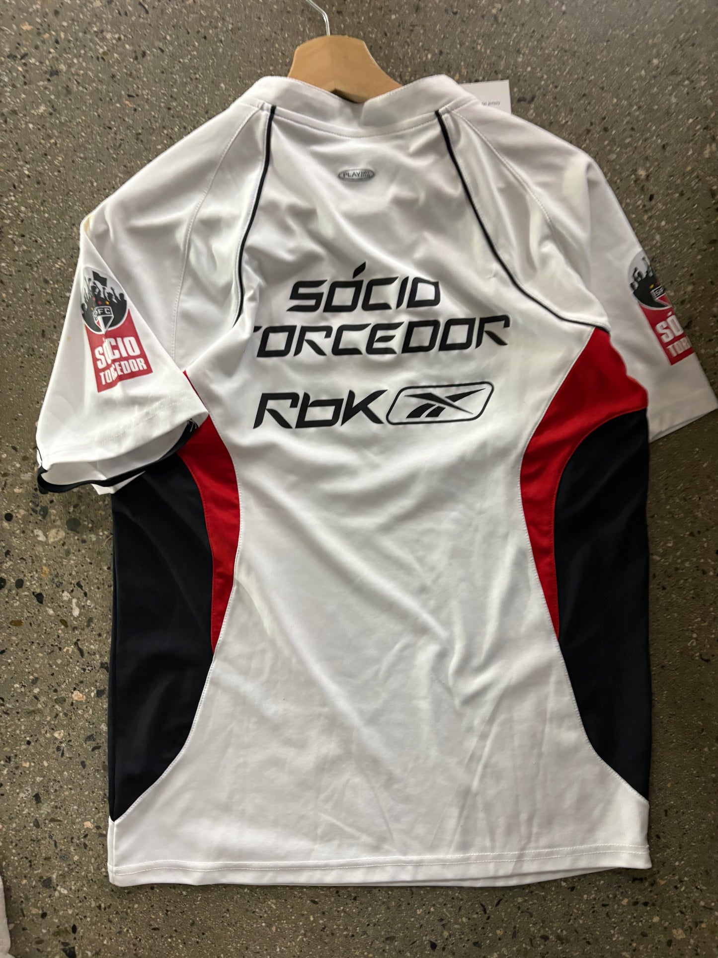 (S) 2006 Reebok São Paulo FC home jersey