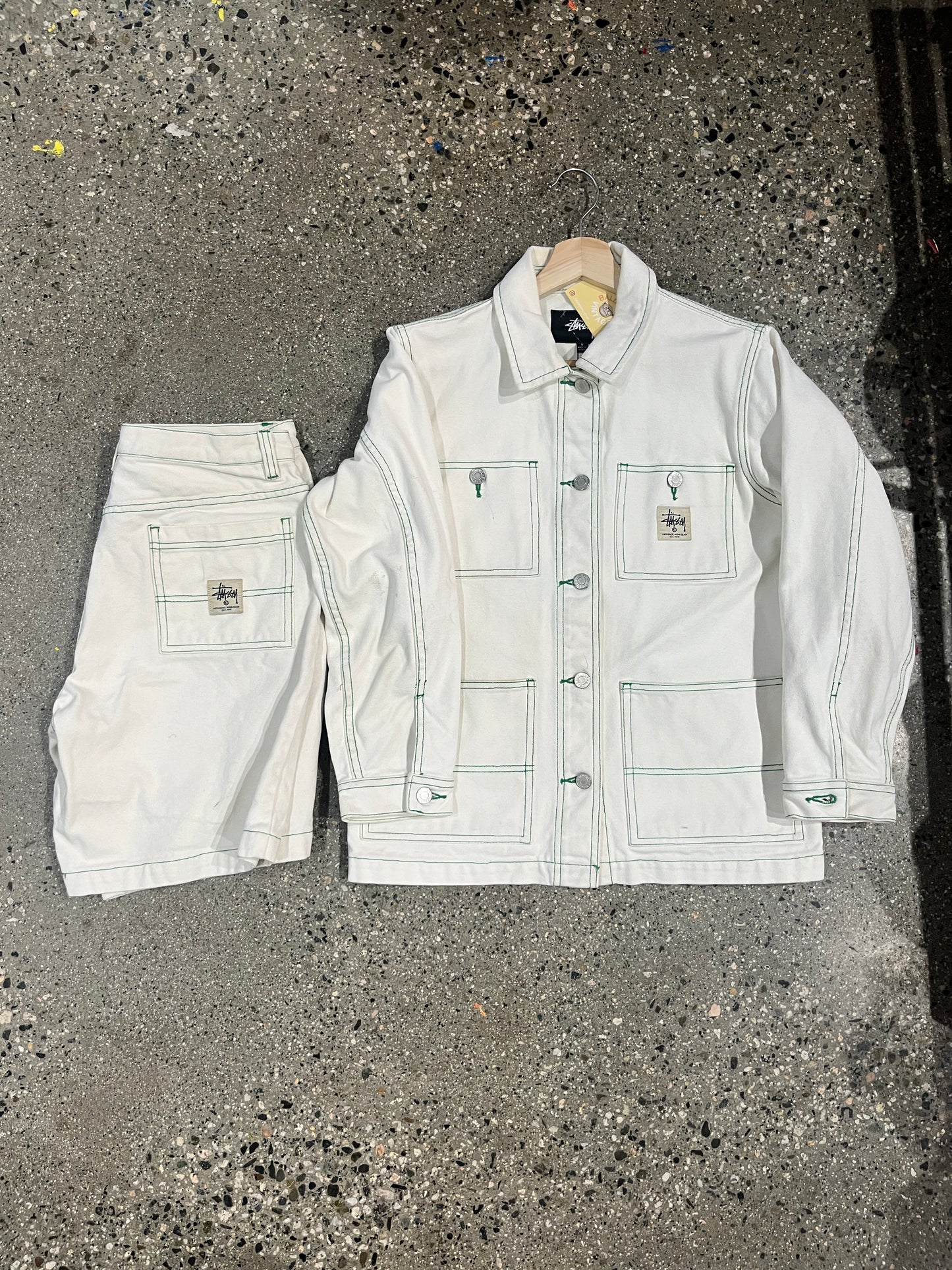 (28”/Size S) Stussy Workwear Contrast Set