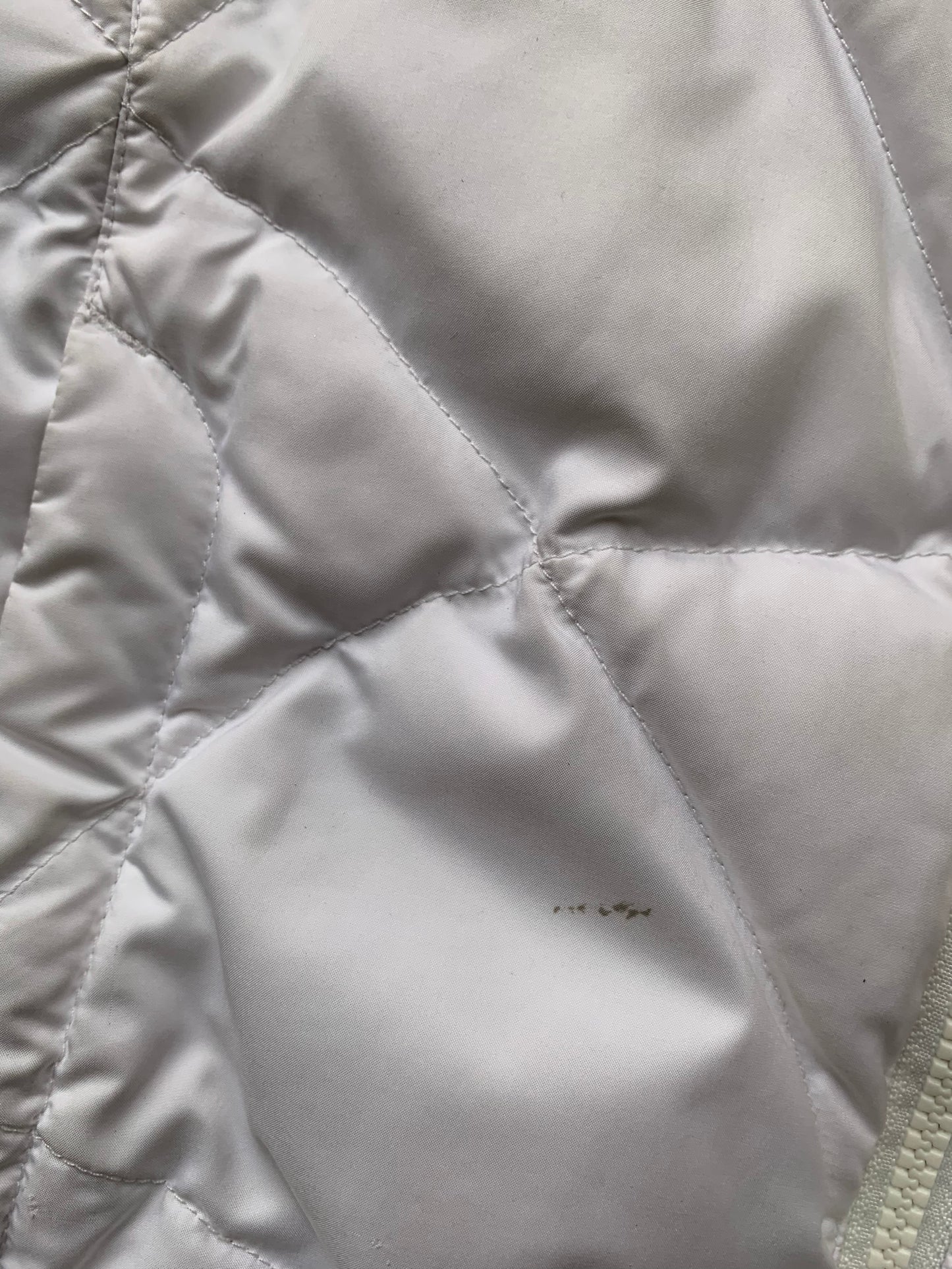 (XS) The North Face 550 White Vest