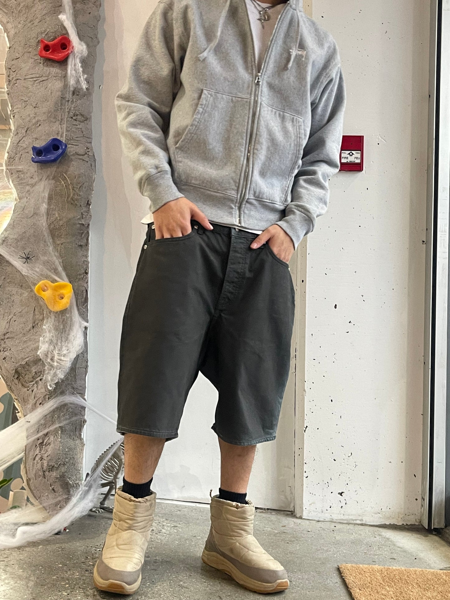 (XL) Stussy Chinos Black Shorts