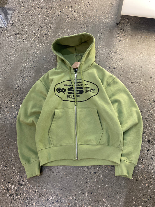 (M) Stussy Design Corp Matcha Zip Hoodie