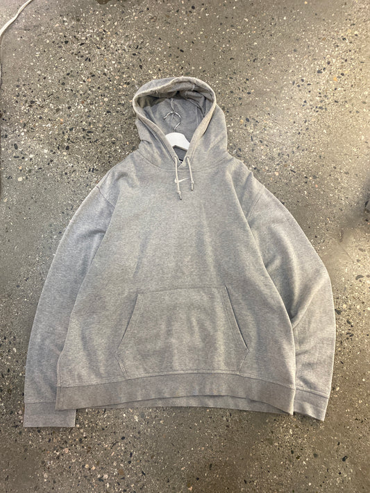 (XL) 2010s Grey Nike Center Swoosh Hoodie