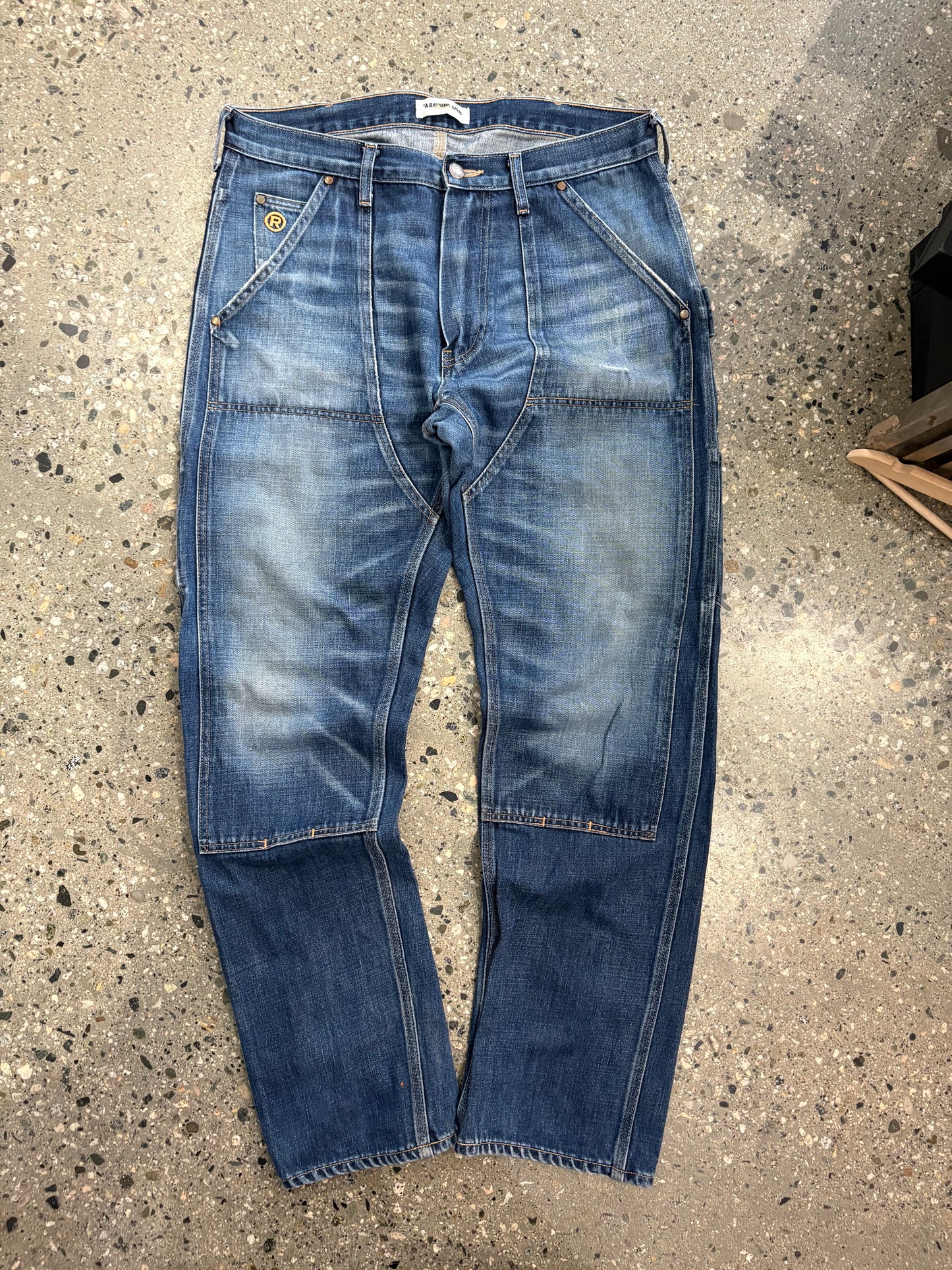 34” Bape Carpenter Jeans