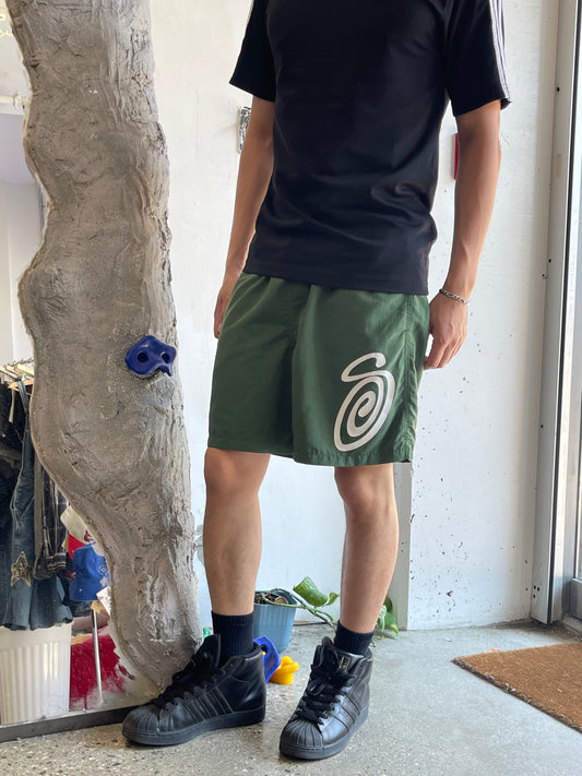 (M) Stussy Swirl Nylon Shorts