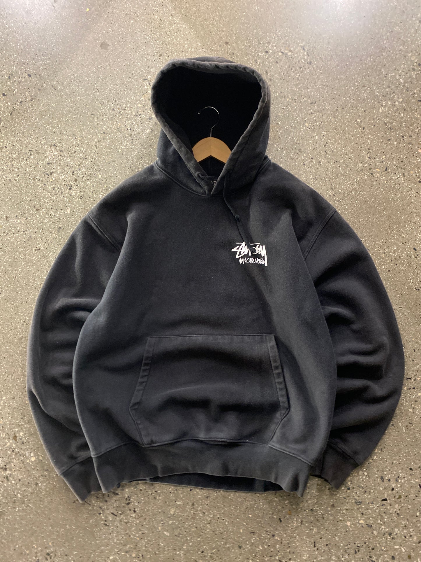 (XL) Stussy Vancouver Chapter Hoodie Black