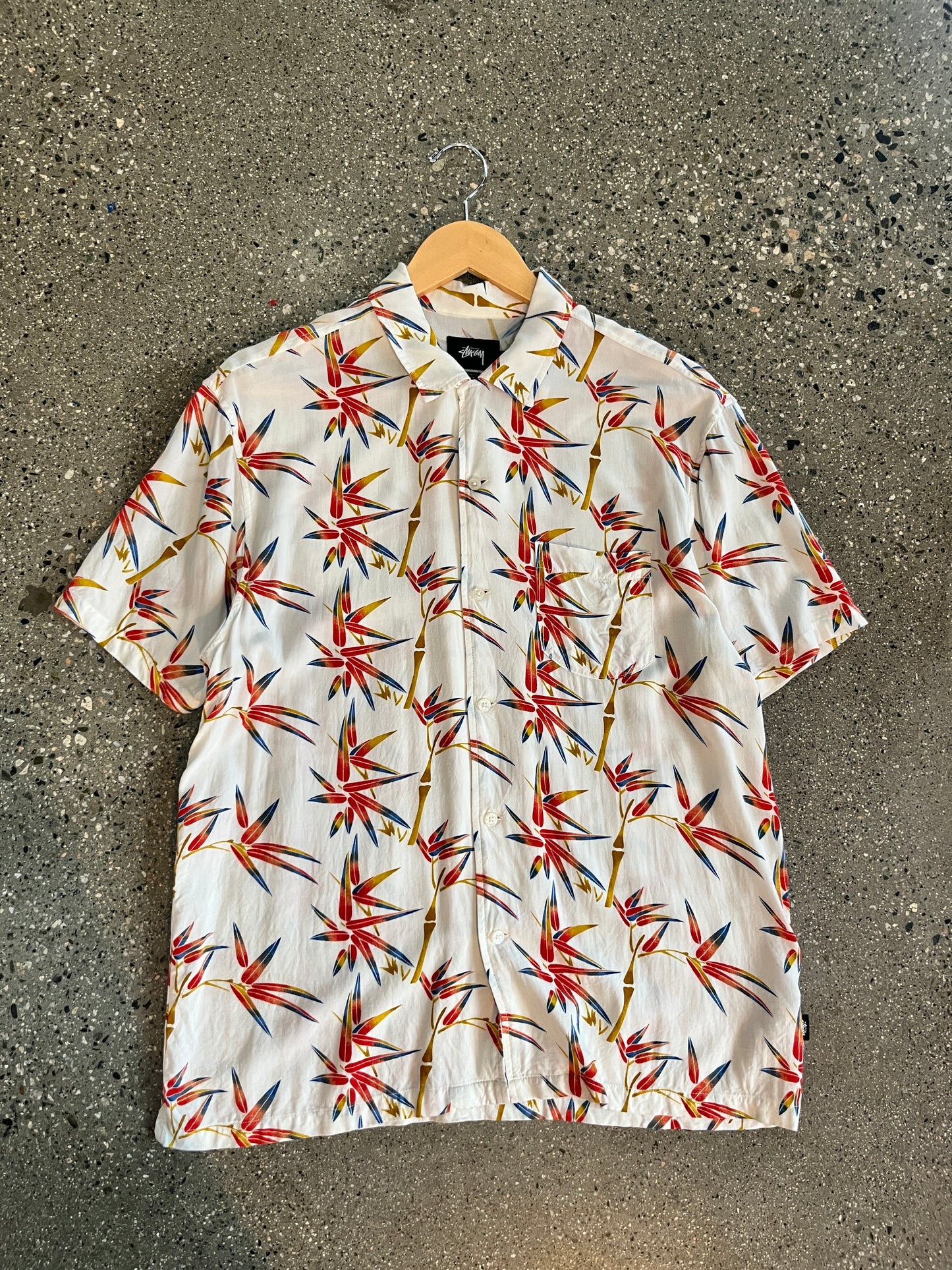 (L) Stussy Button Up