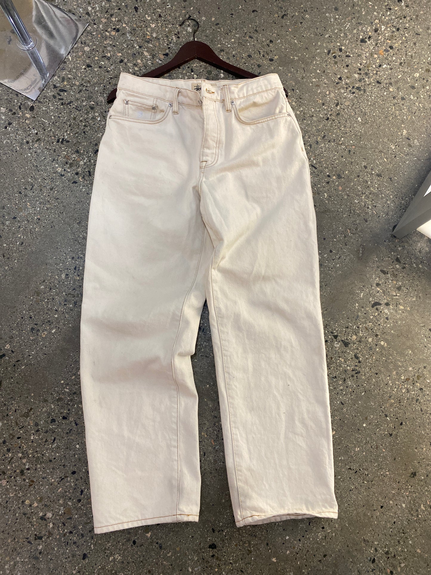 (29”) Stussy Big Ol Contrast Stitch Denim