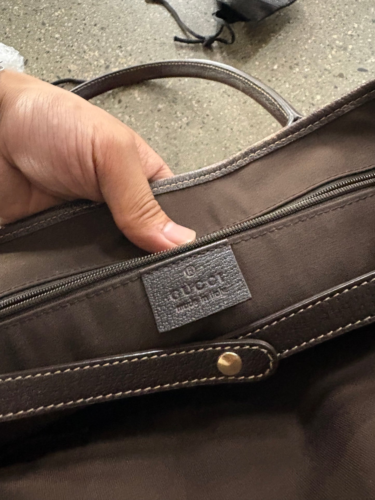 Gucci Canvas Princy Bag