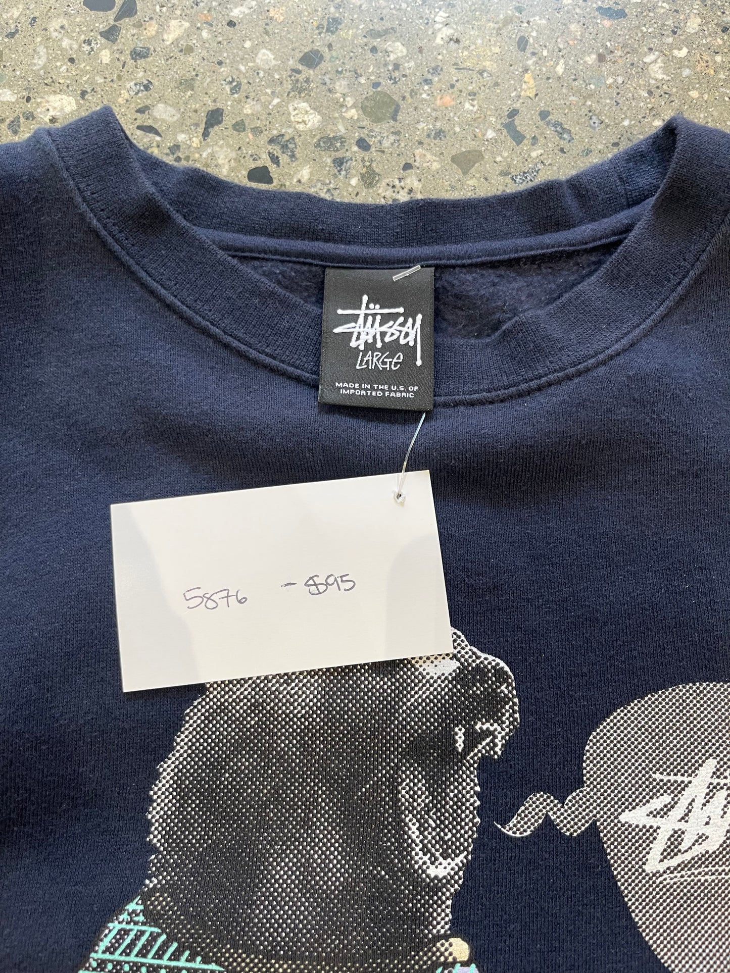 Stussy Bear Crewneck