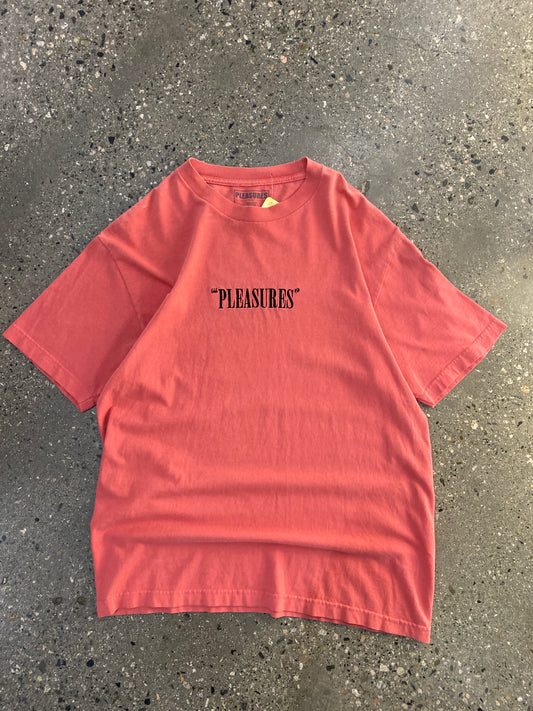 (L) Pleasures Peach Tee