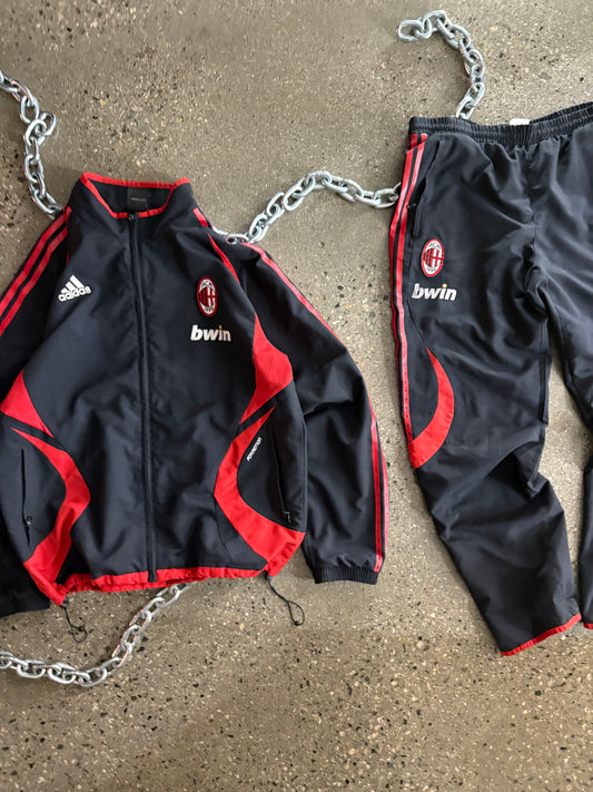 (L) Vintage Adidas AC Milan Tracksuit