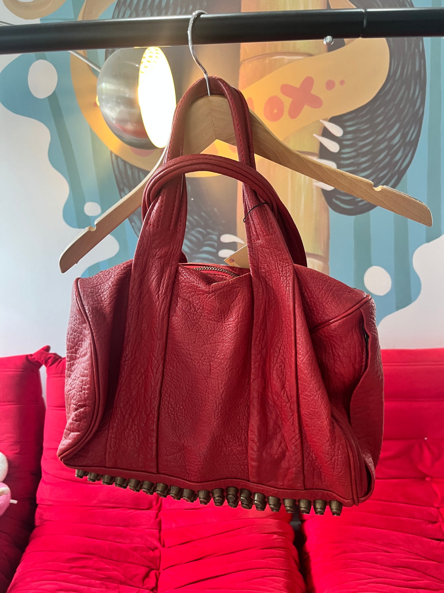 (OS) Alexander Wang Leather Rocco Bag