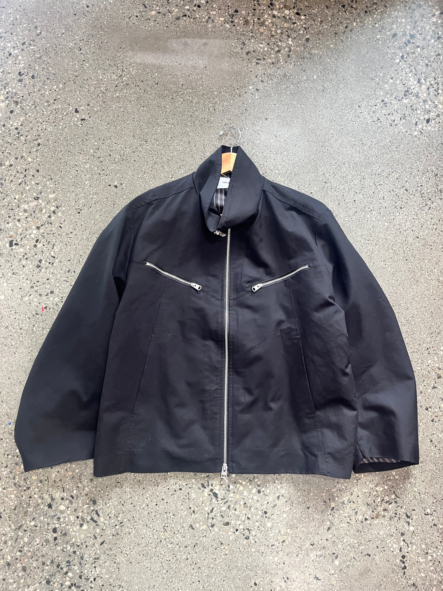 (XL) Simple Project Double Placket Jacket