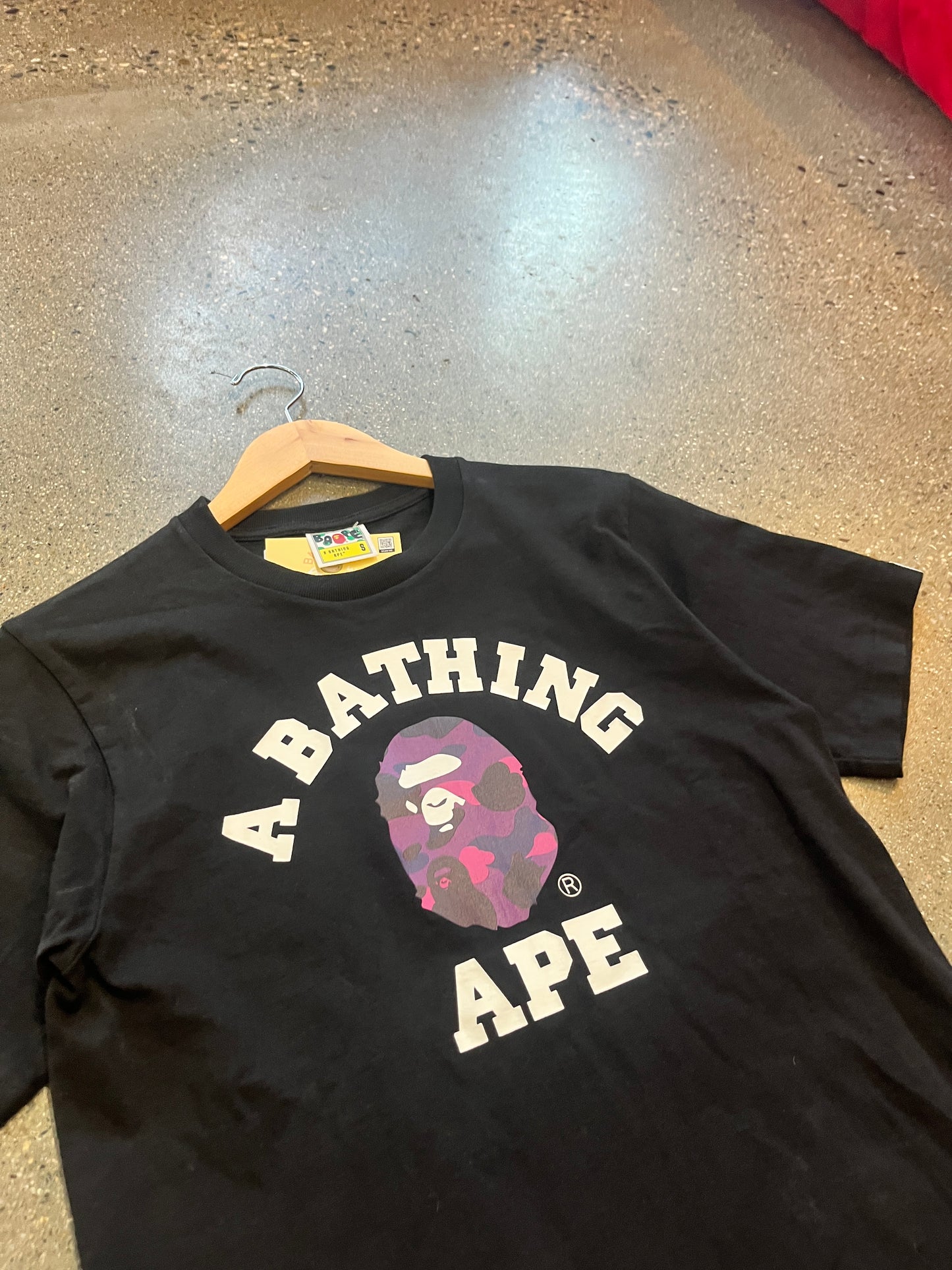 (S) Bape College Tee