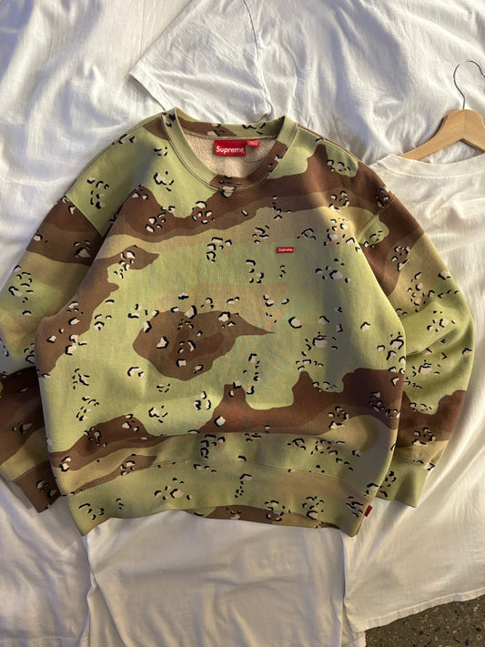 (M) Supreme Desert Camo Sweater