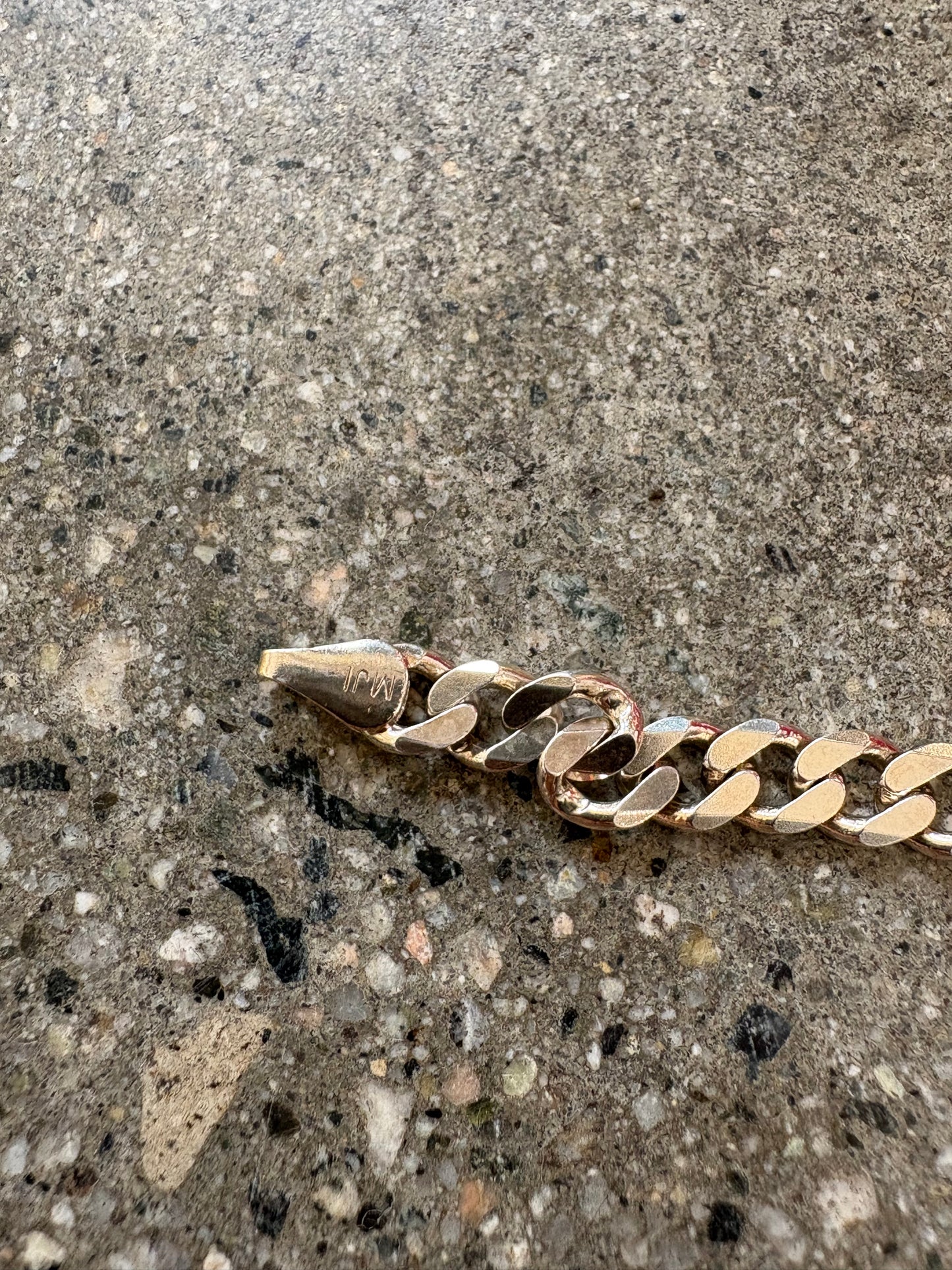 Vintage .925 Double Link Cuban Bracelet