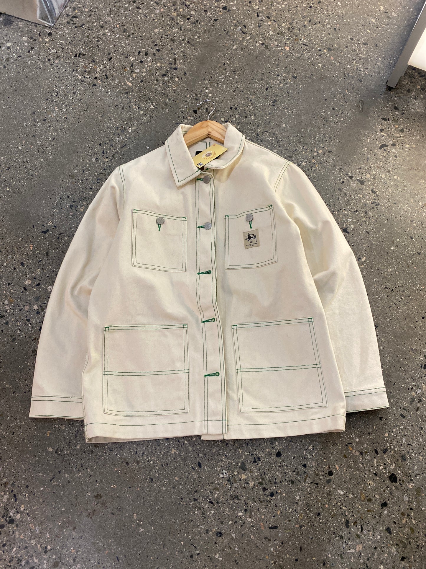 (L) Stussy Contrast Stitch Workgear Chore