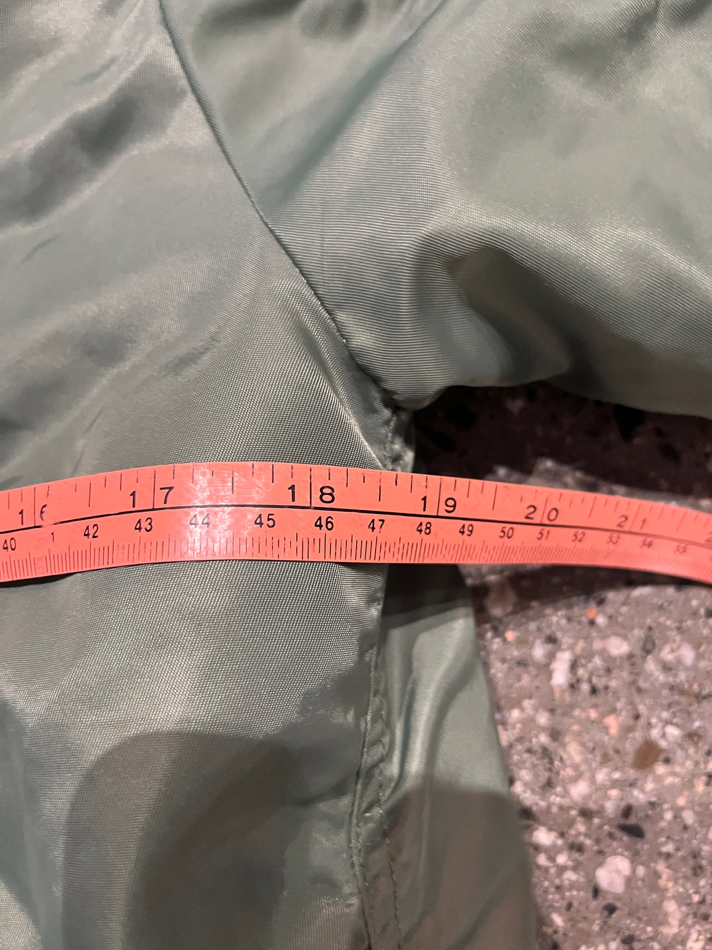 (S) Bape MA-1 Olive Bomber Jacket