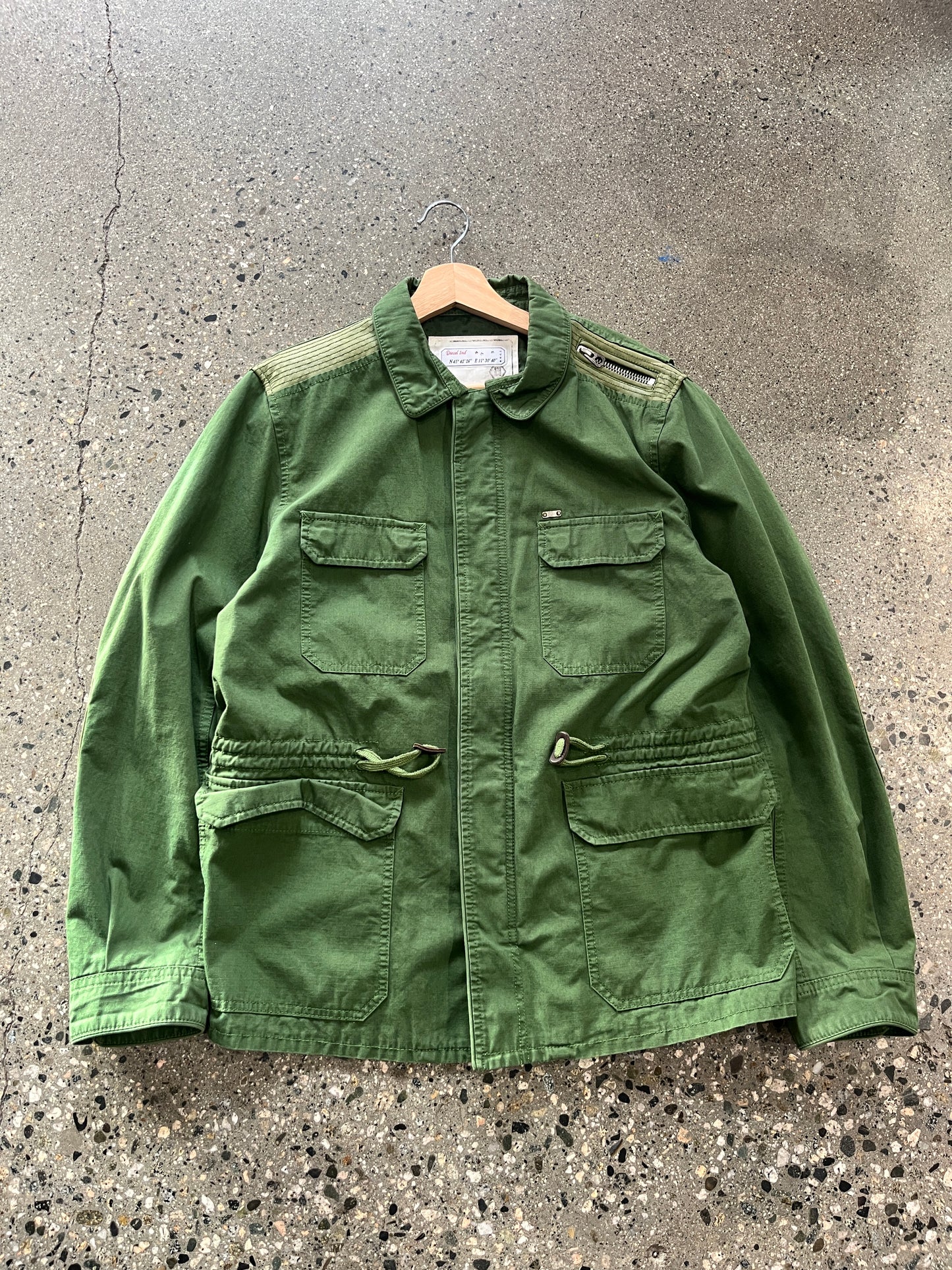 (XL) Diesel Military Field Jacket