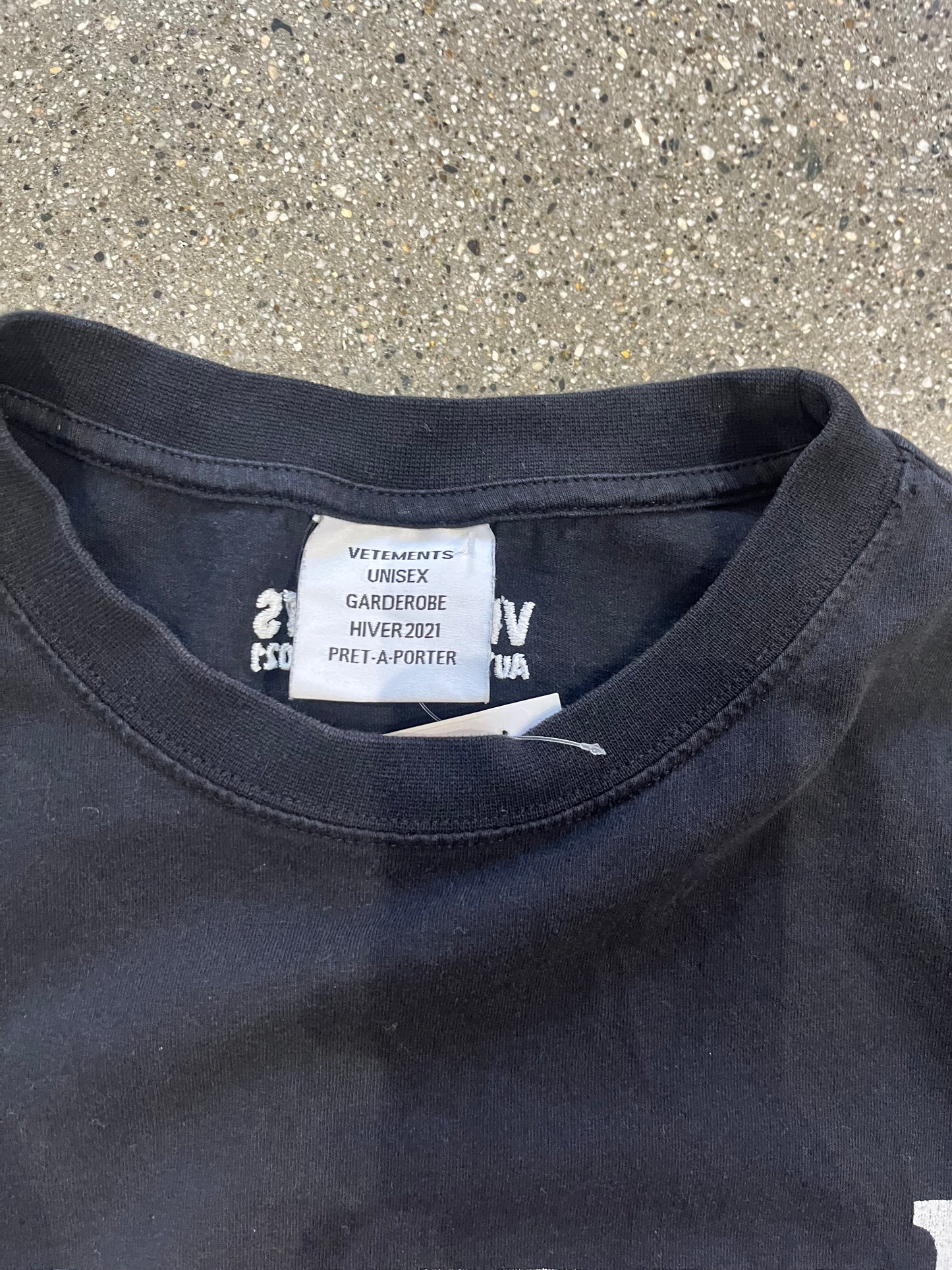 Vetements 2021 Antwerpen shirt