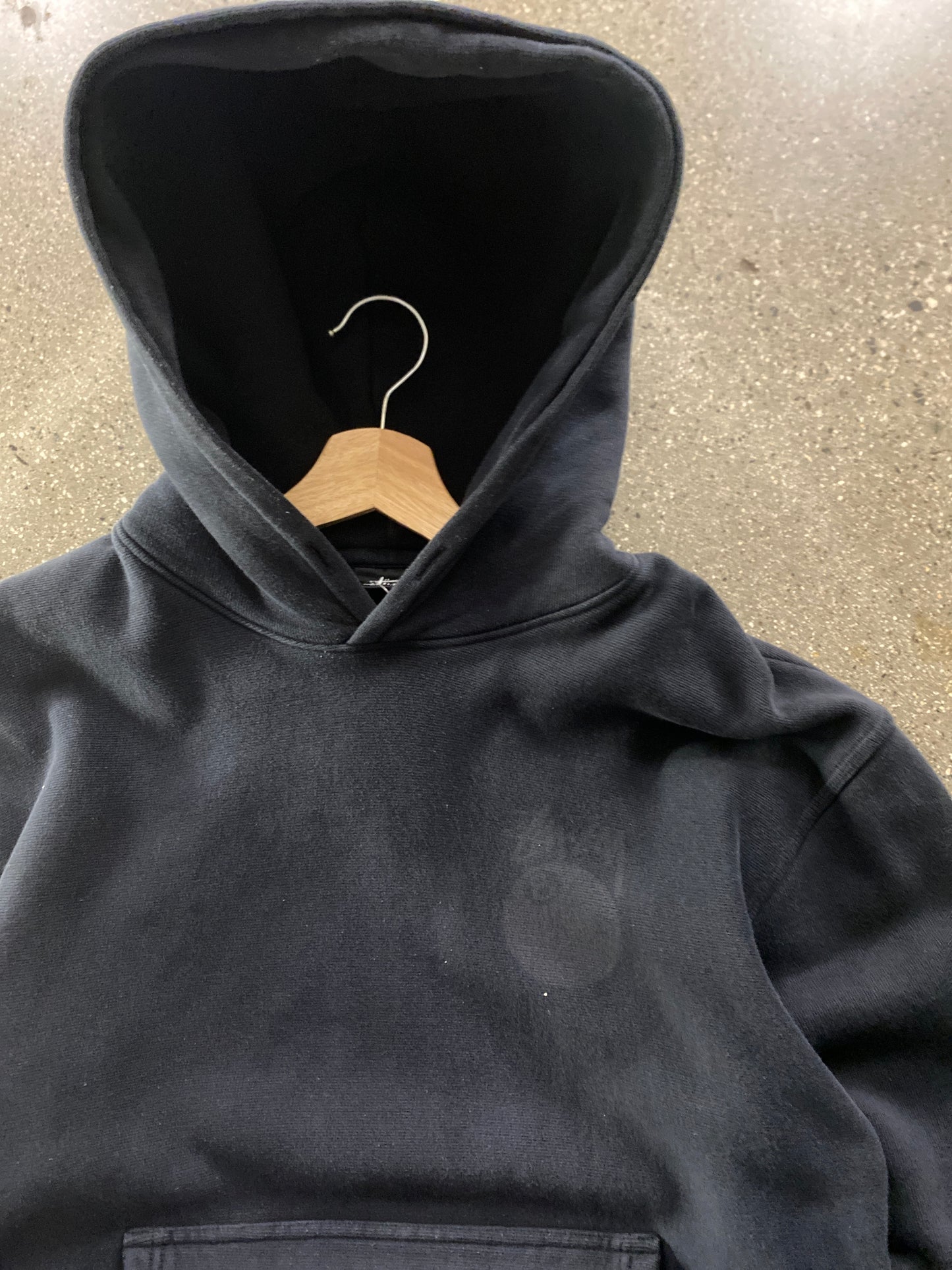 (M) Stussy 8Ball Black Hoodie