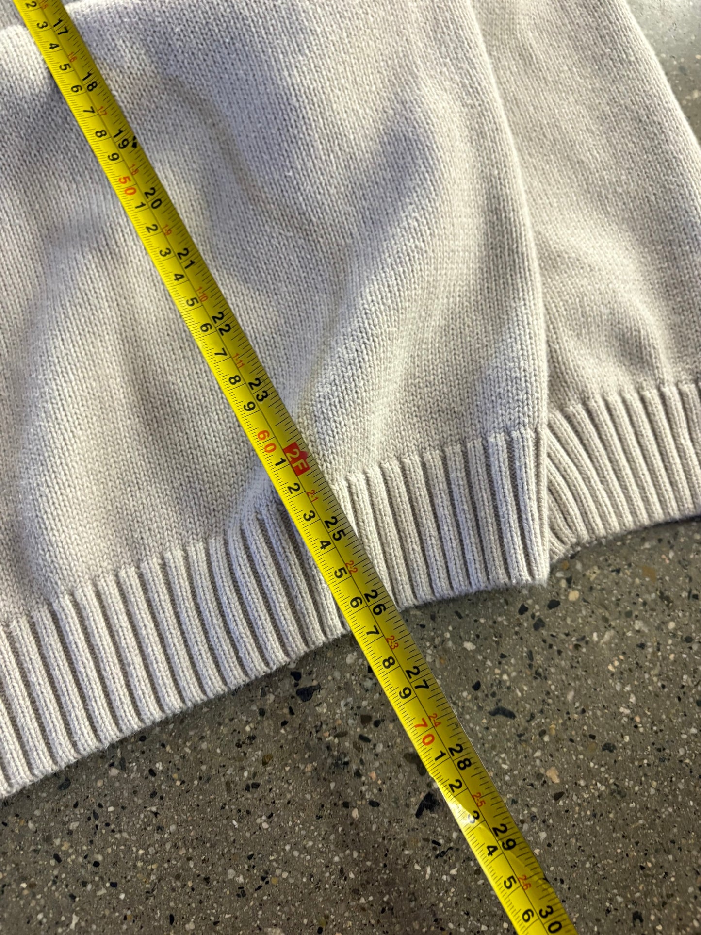 (L/XL) 1990s YSL Logo Knit