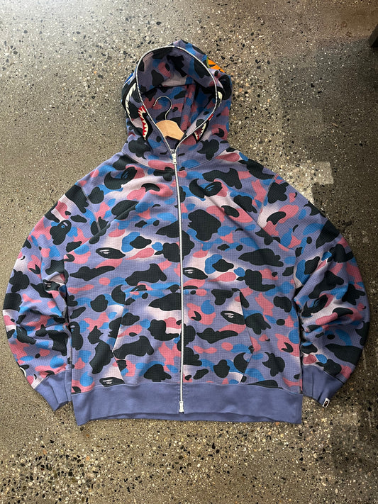 (2X)Bape Full Zip Infared Color Changing