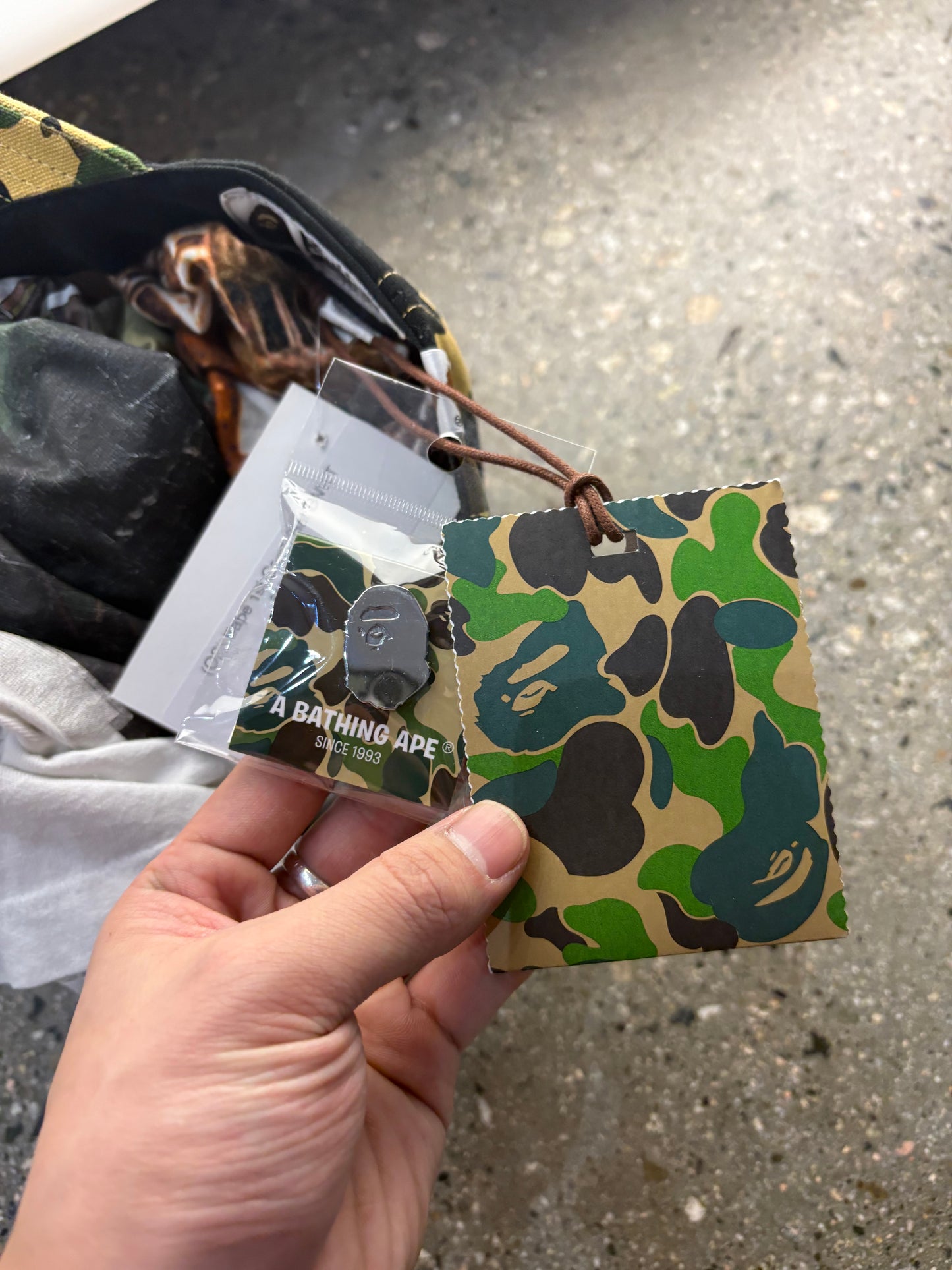 (OS) Bape 1st Camo Hat BNWT