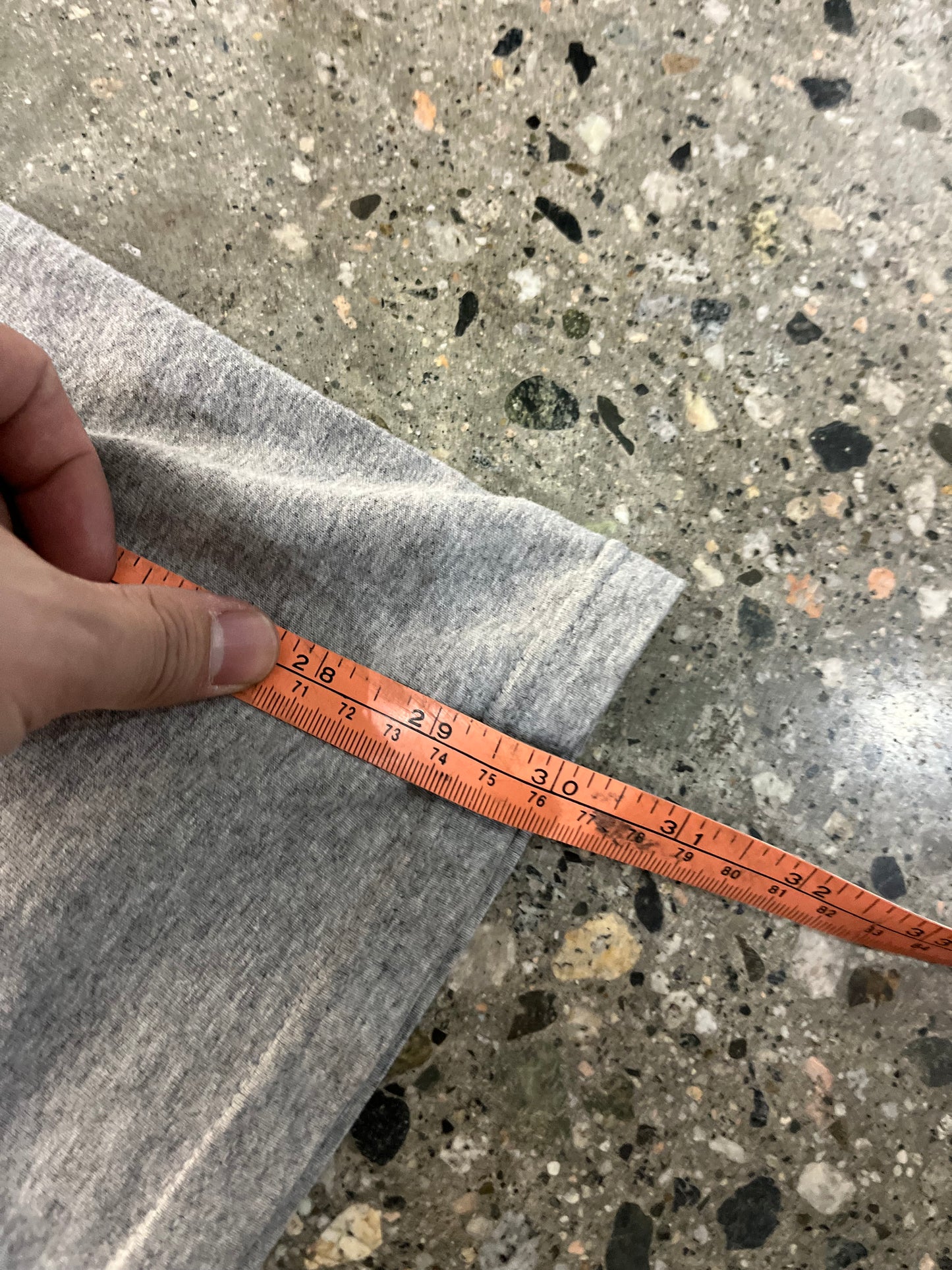 (L) Stussy International List Grey Tee