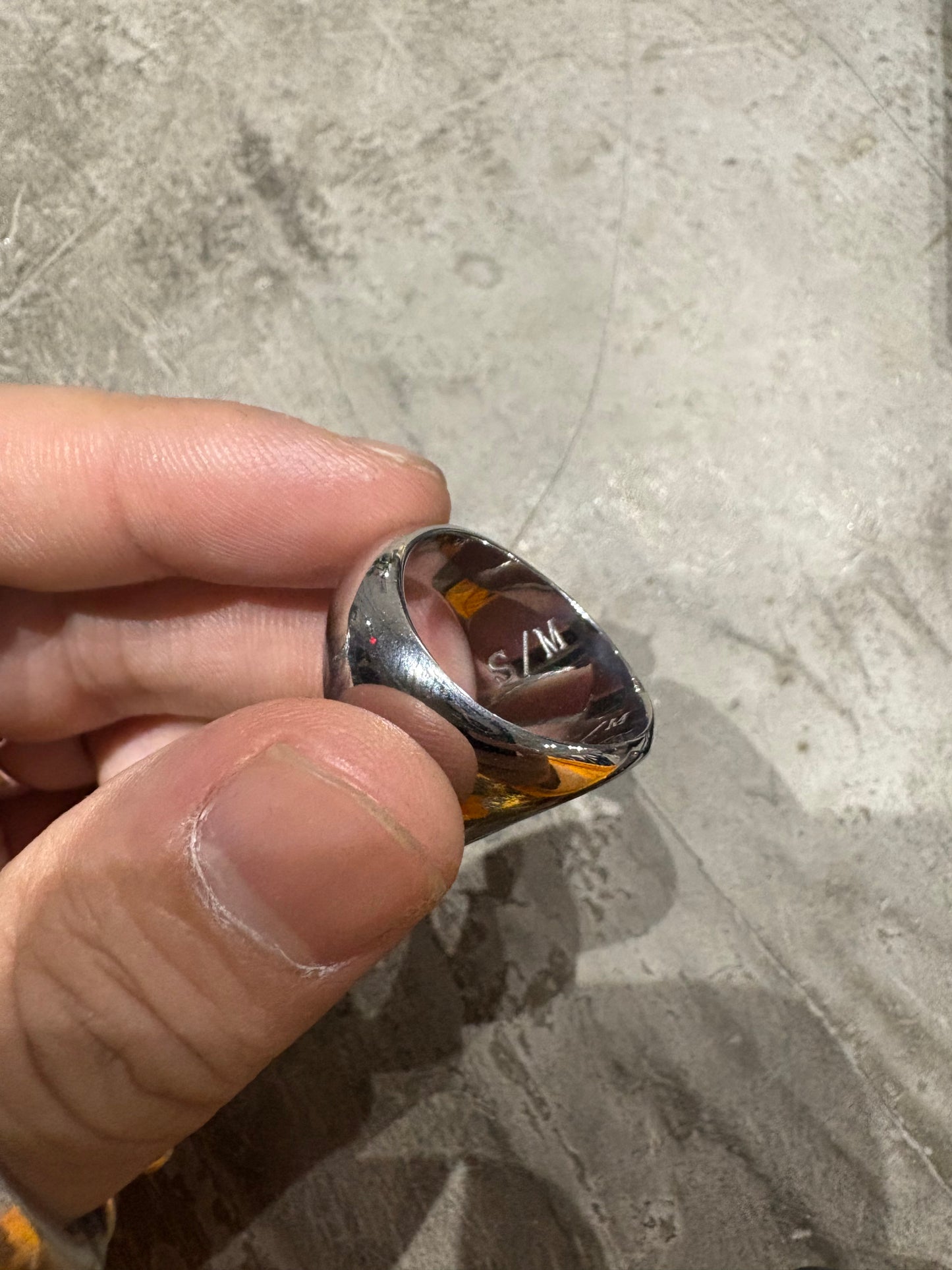 (8.5-9) Stussy x Kostas 2014 Ring Stainless Steel