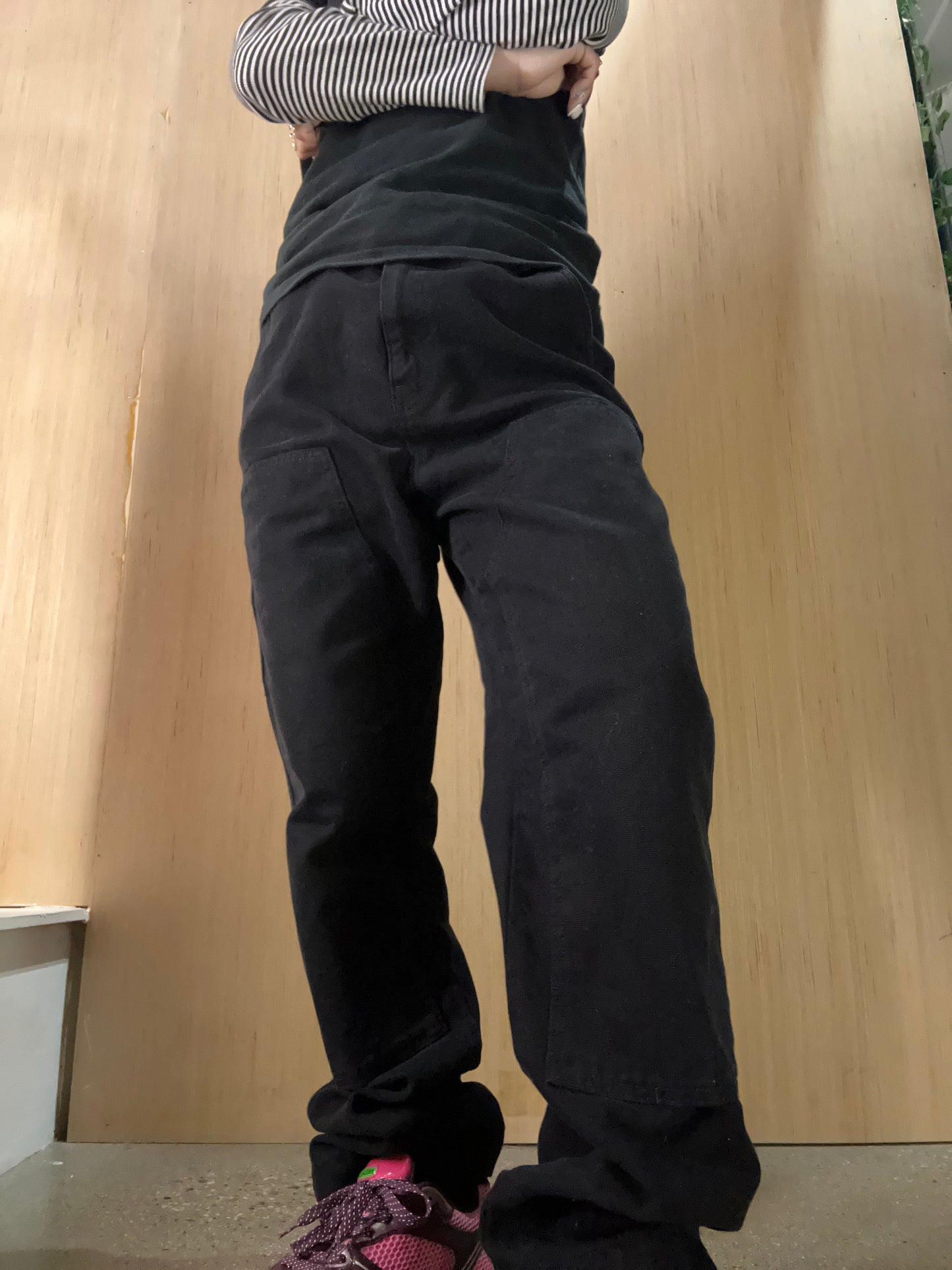 29” Stussy Black Doubleknees