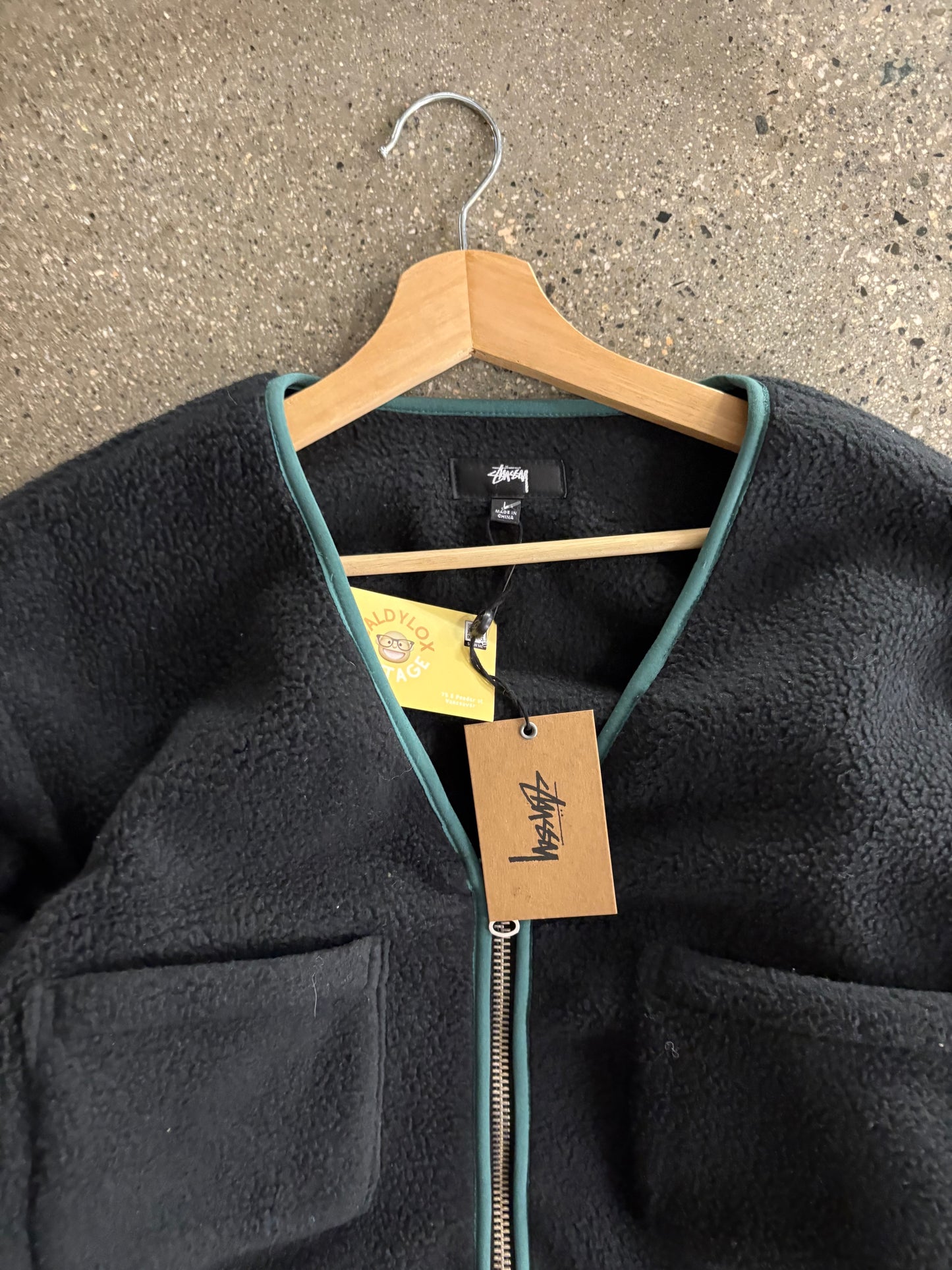 (M) Stussy polar fleece