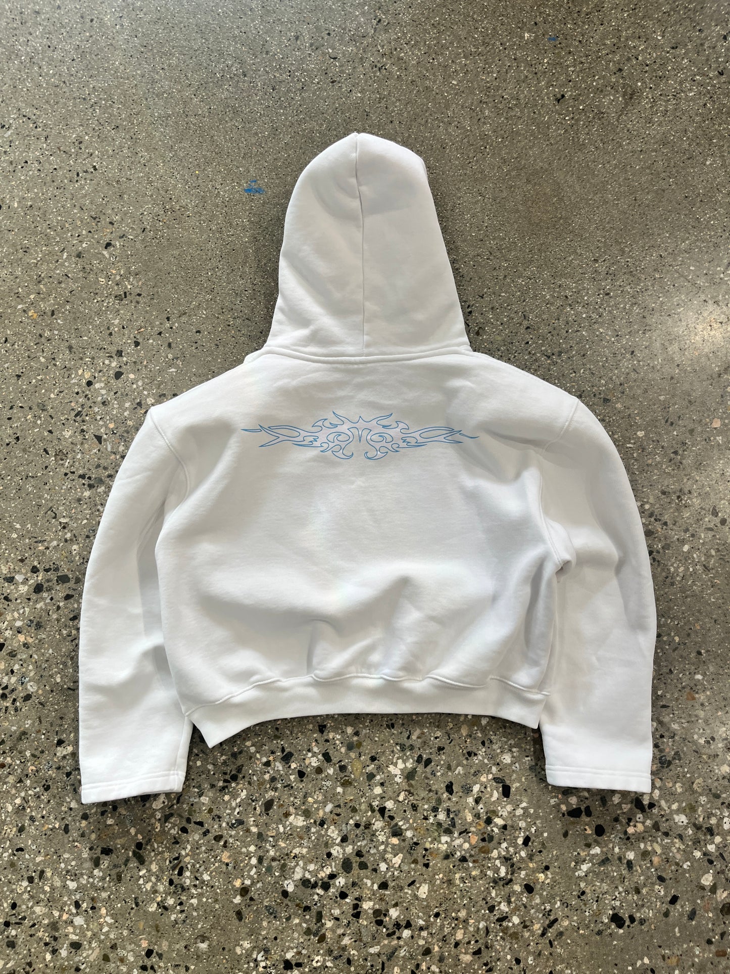 (Womens L) Vetements Cropped Euphoria Hoodie