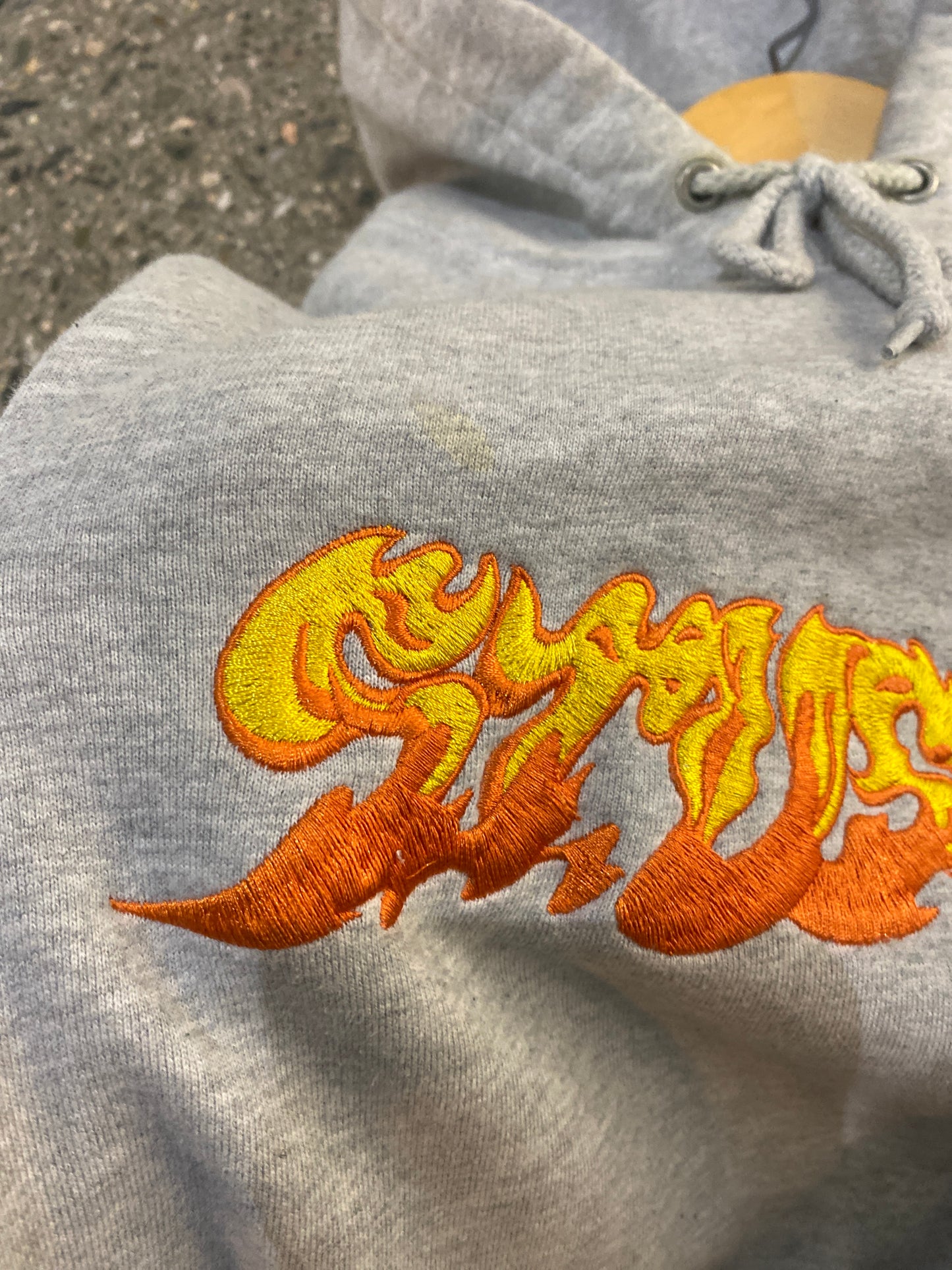 (M) Stussy Flames Hoodie