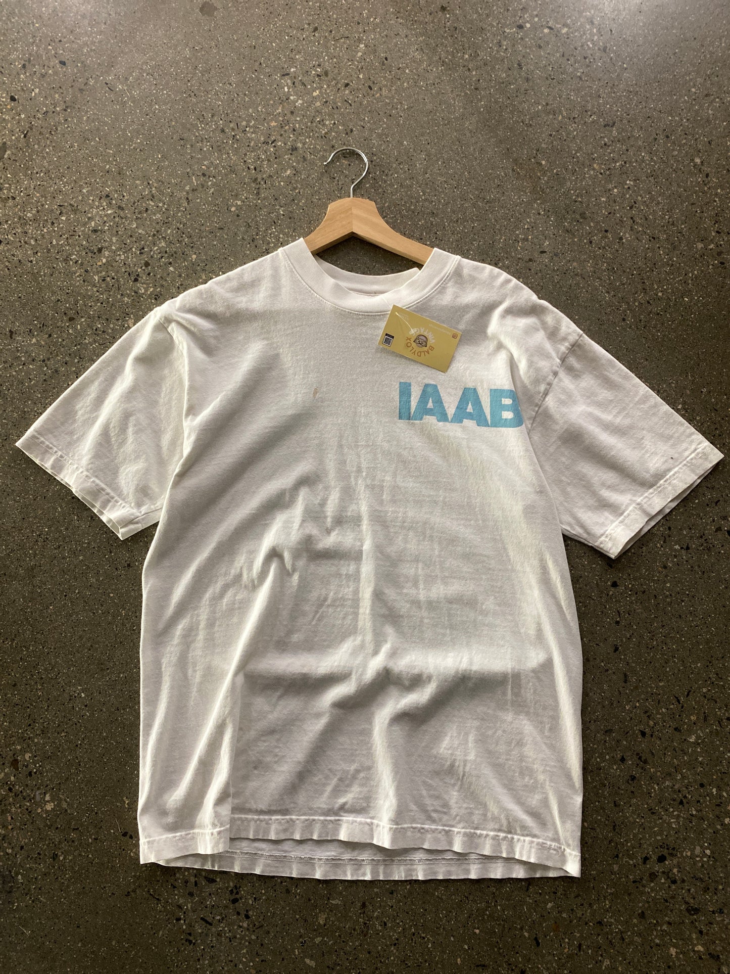 (M) IAAB tour tee ( as is )