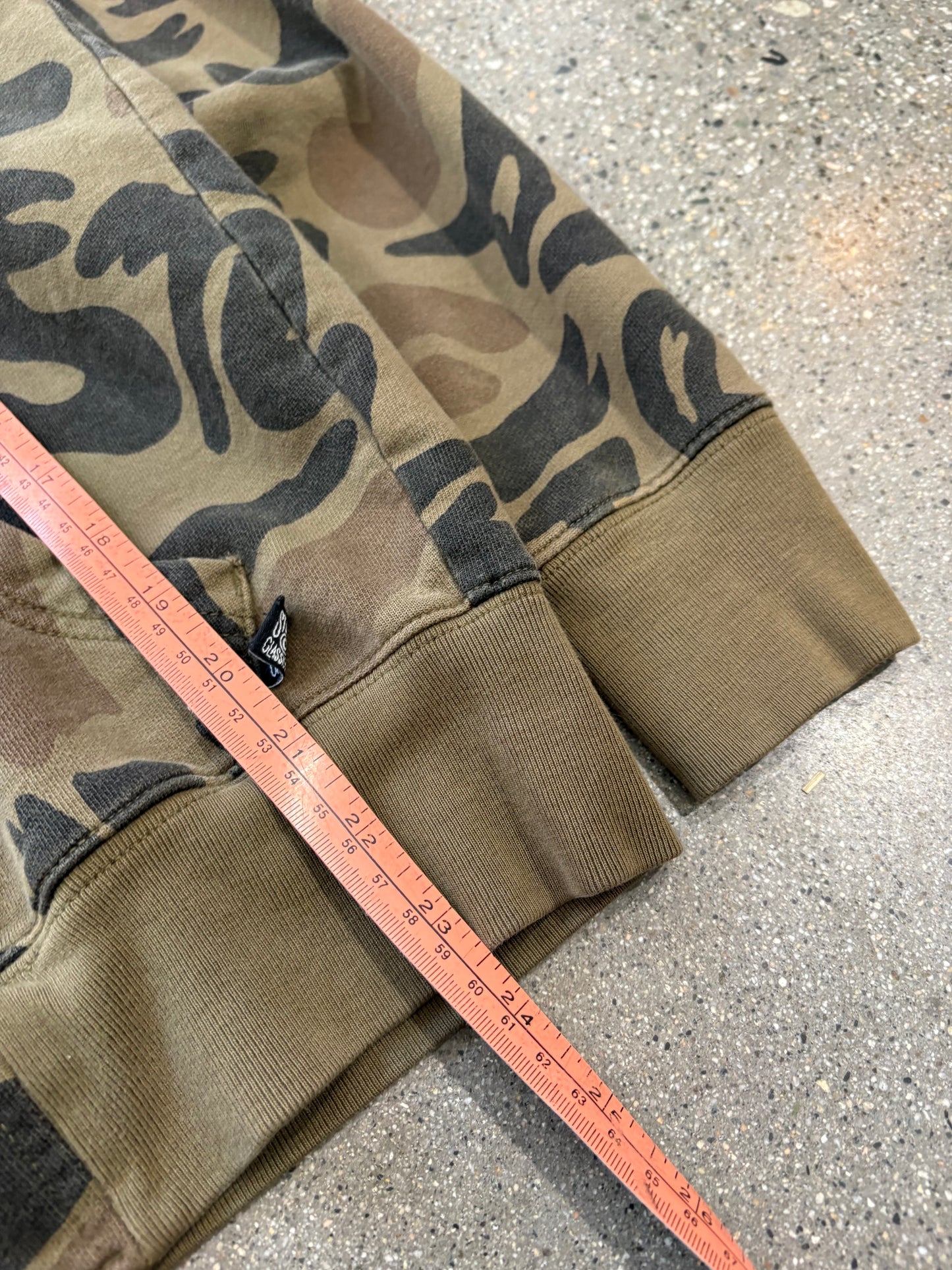 (S) Stussy Woodland Camo Zip