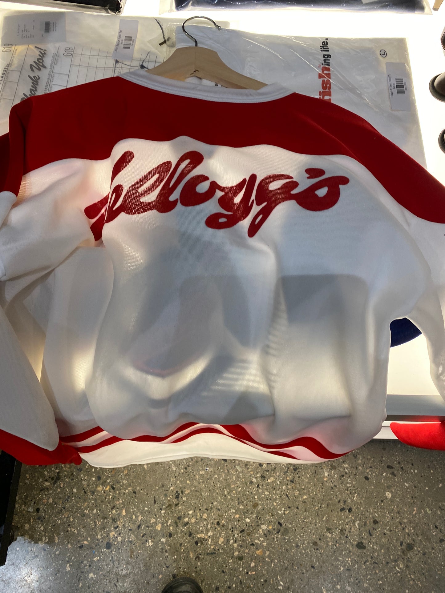 (L) NHL 75th Anniversary Kellogg's Long Sleeve Jersey