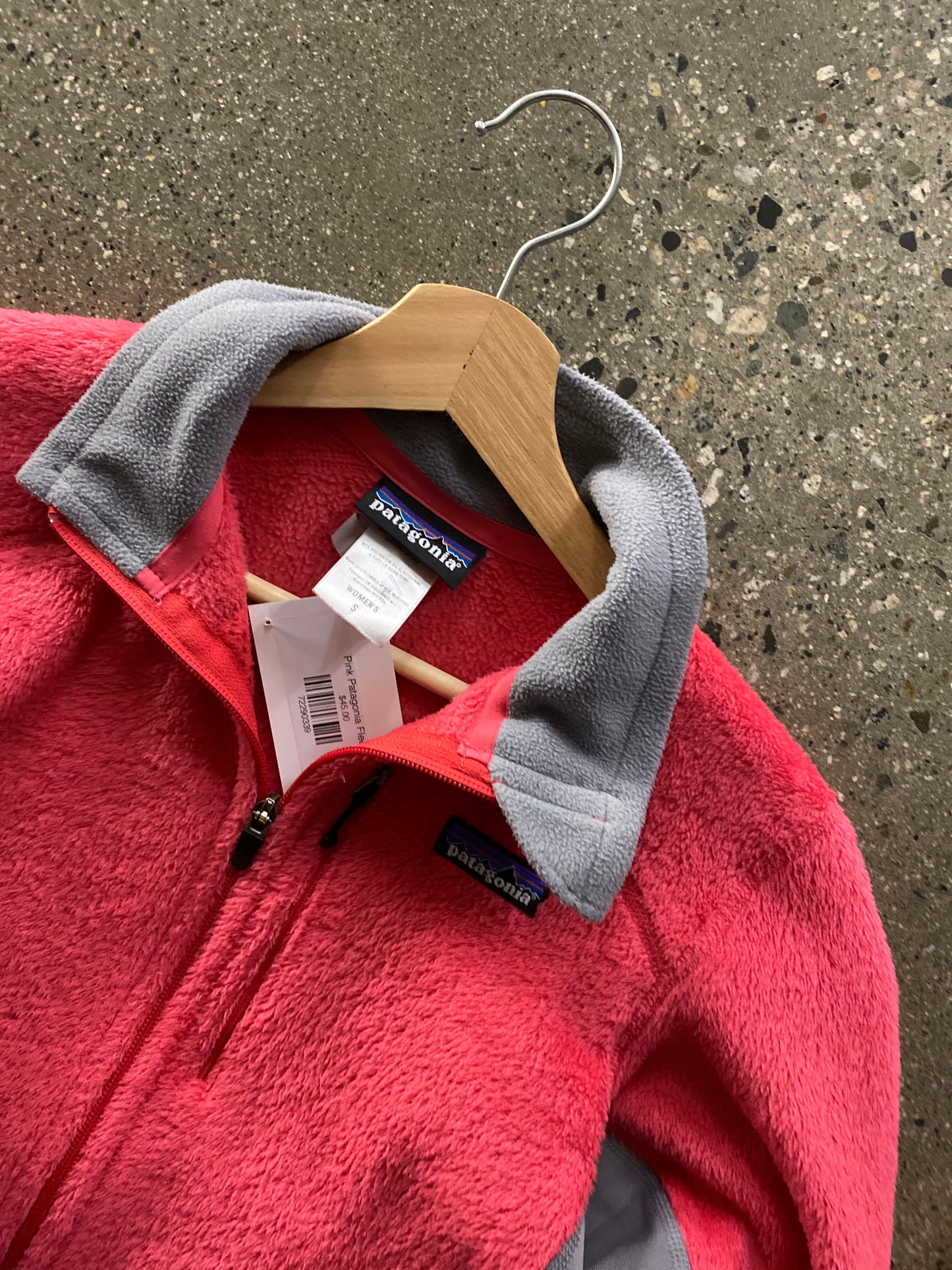(Womens XS/S) Pink Patagonia Fleece