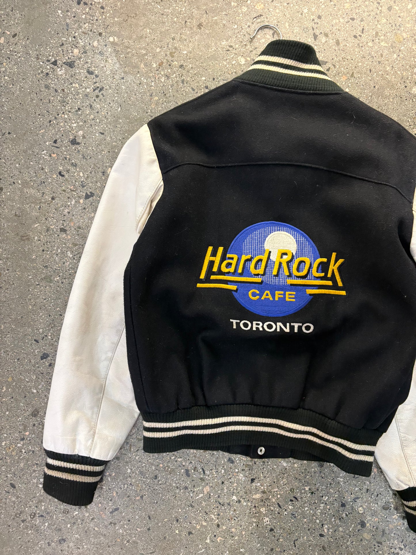 90s Hard Rock Toronto Varsity Jacket