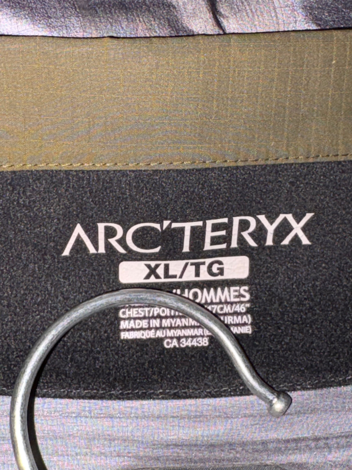 (XL) Arcteryx Olive Green Beta AR Shell