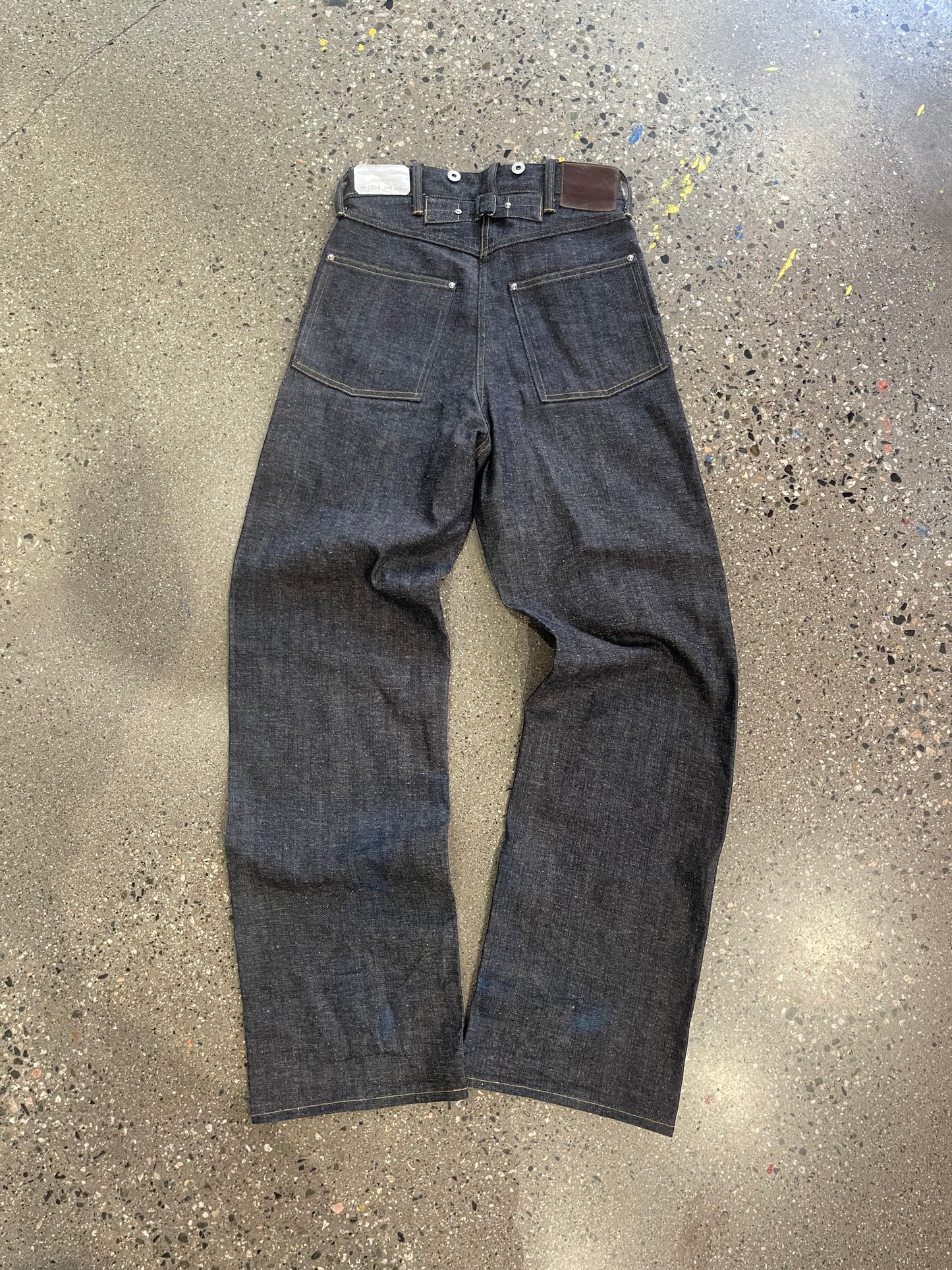 (28”) Lot 704 Taiga Takahashi T.T. Raw Indigo Denim ( Retails for $650+)