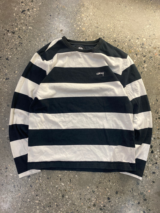 (S/M) Stussy Striped LS
