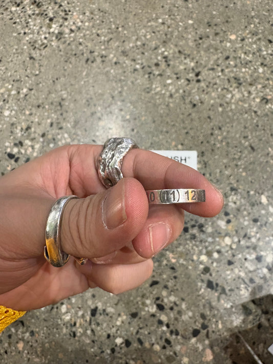 (8) .925 Maison Margiela Mainline Reference Ring
