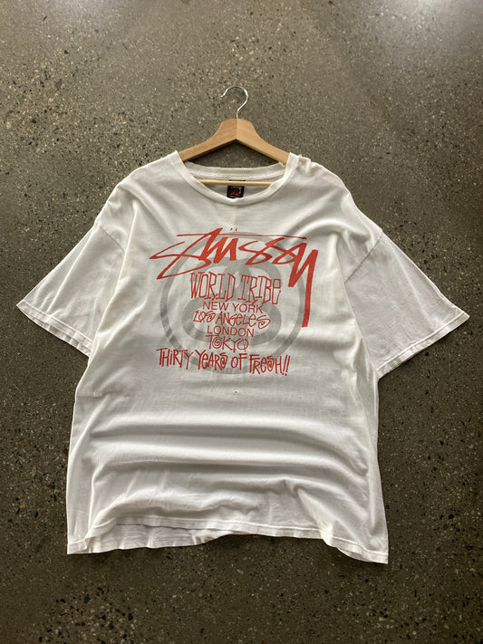 (XL) (theerzy.co) 2010 Stussy World Tribe Tee ( as is )