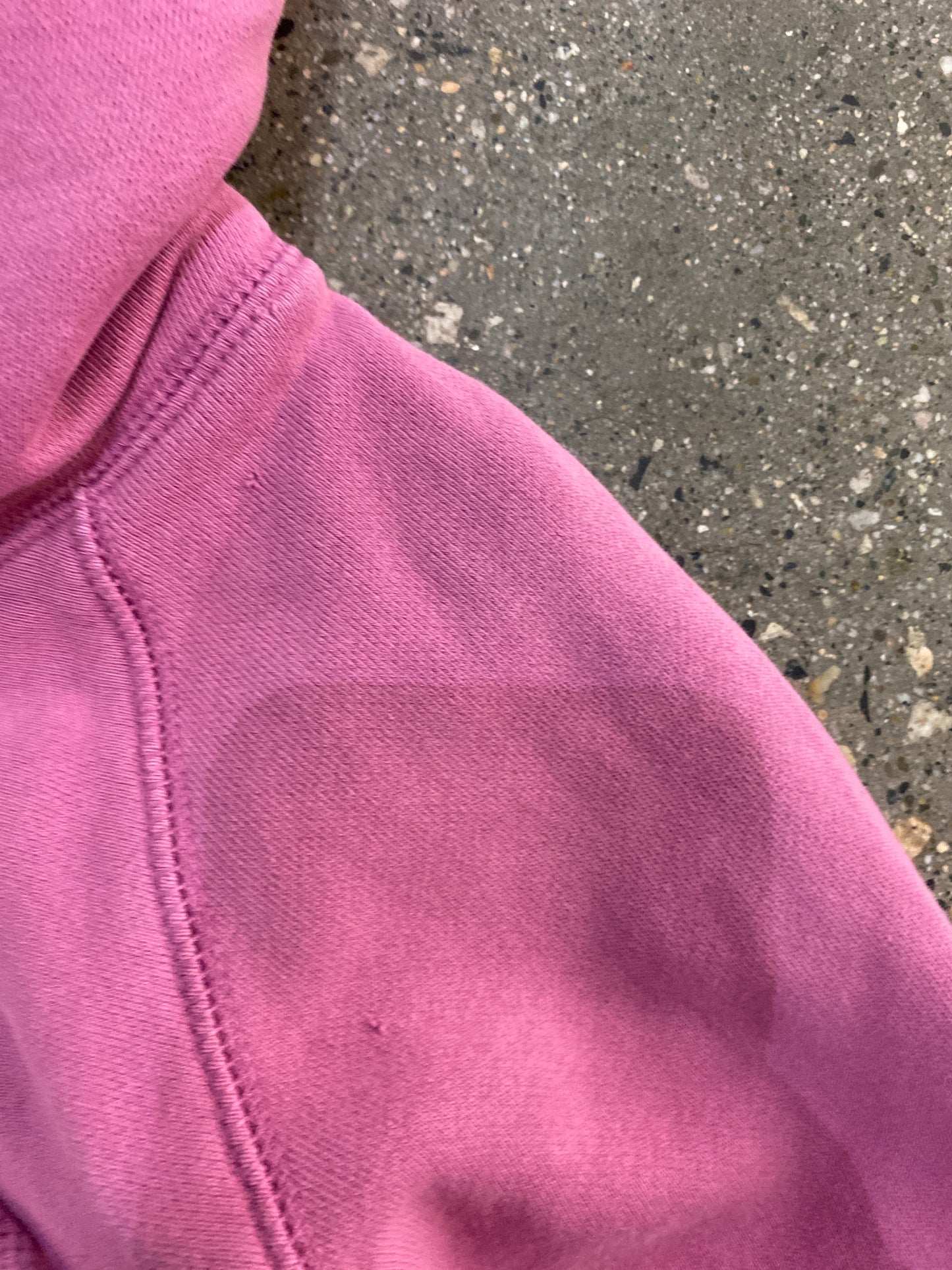 (L) Stussy Pink Small Script Hoodie