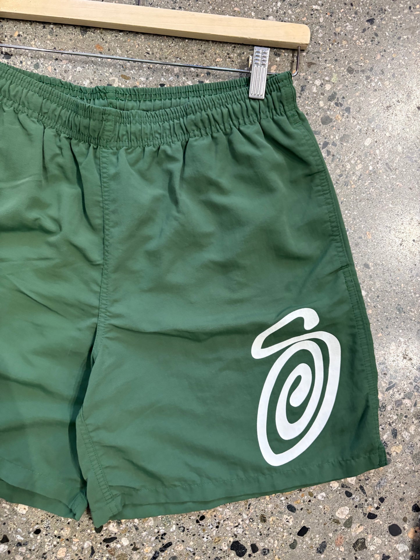 (M) Stussy Swirl Nylon Shorts