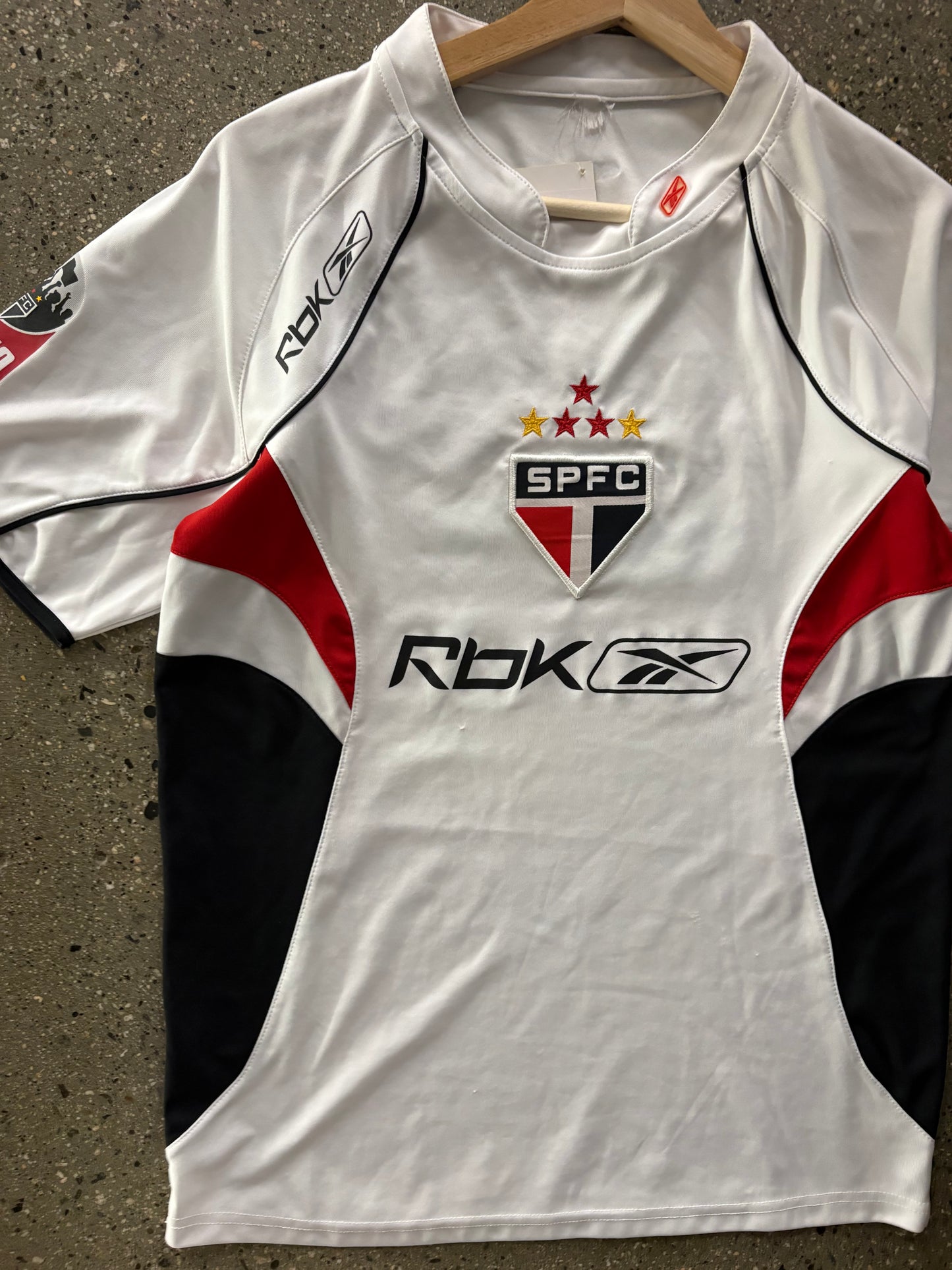 (S) 2006 Reebok São Paulo FC home jersey