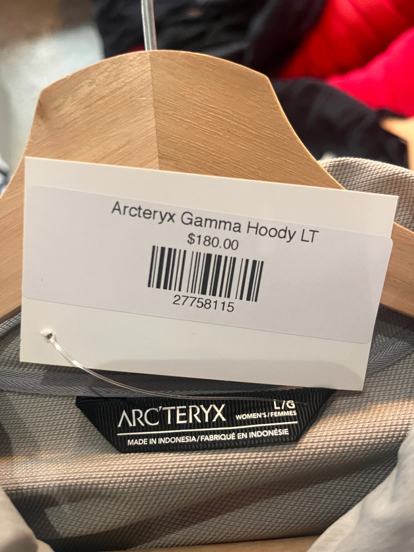 (Womens L) Arcteryx Gamma Hoody LT