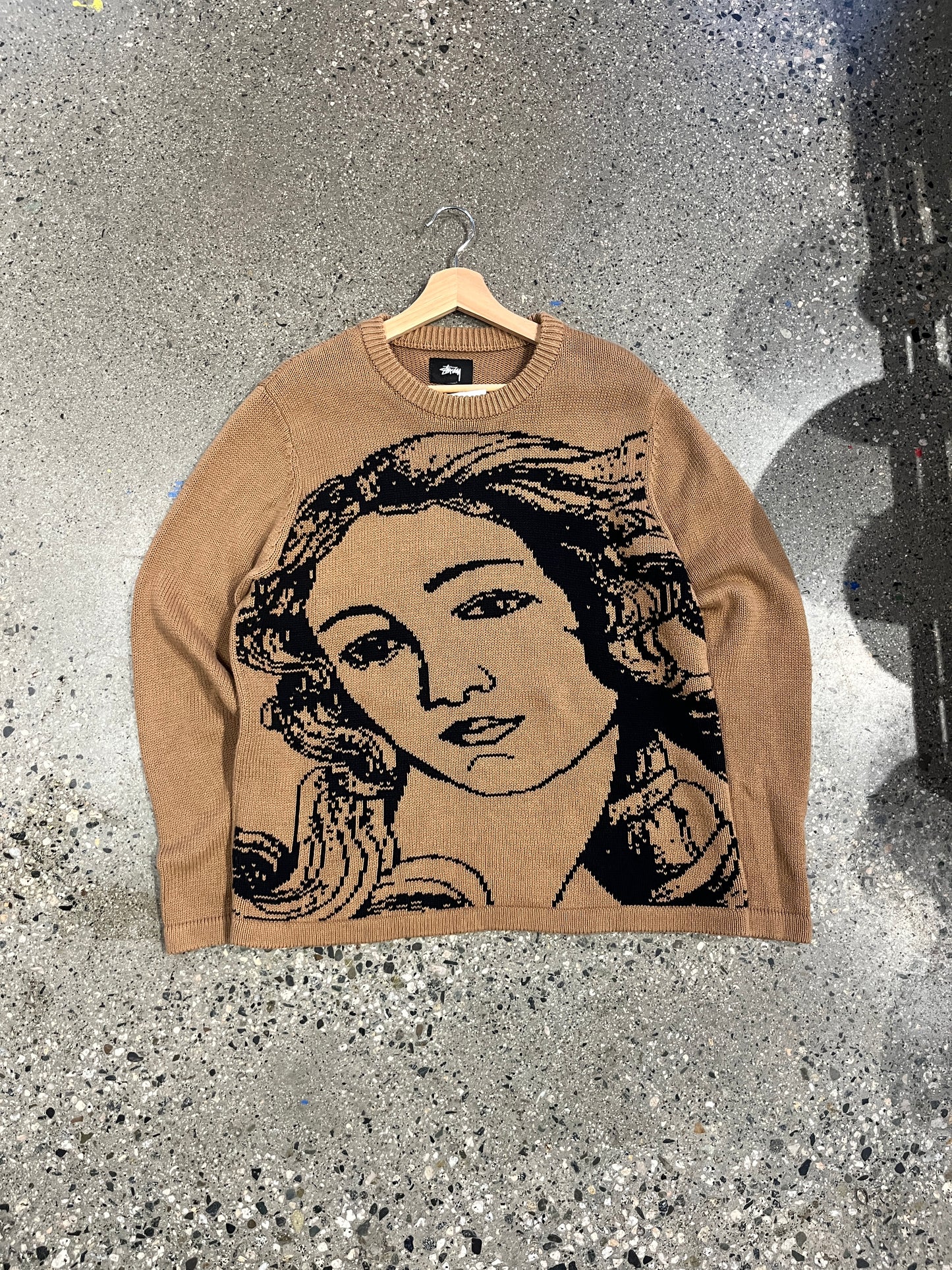 (S) Stussy Brown Venus Knit