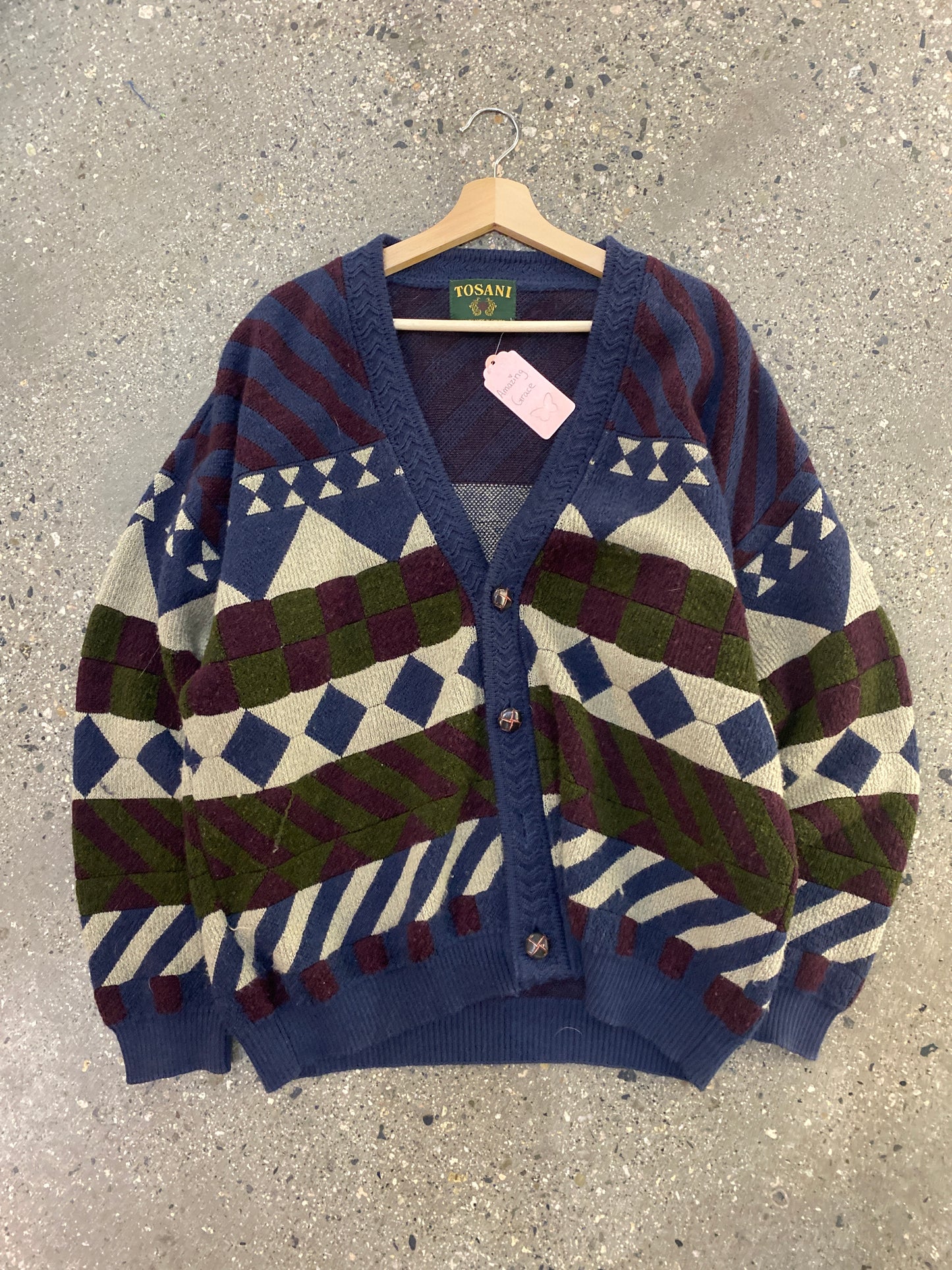 (L/XL) 1220-CAR-MLT-XL - Tosani Cardigan
